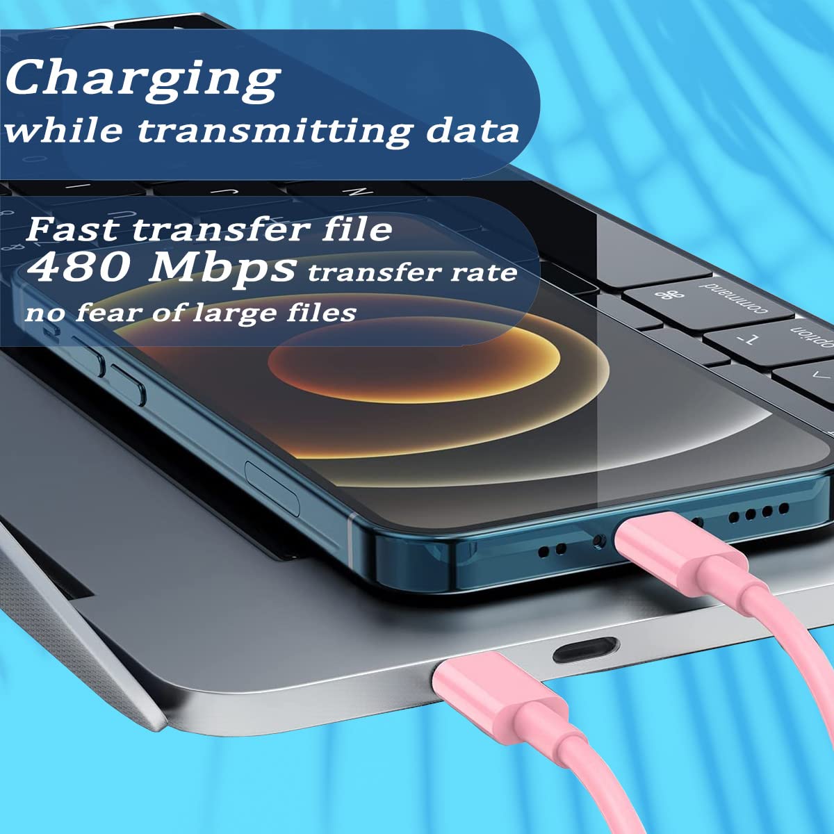 Azvegr Multi USB Charging Adapter Cable Kit, USB C to iOS Adapter - Azvegr Official Product View 5