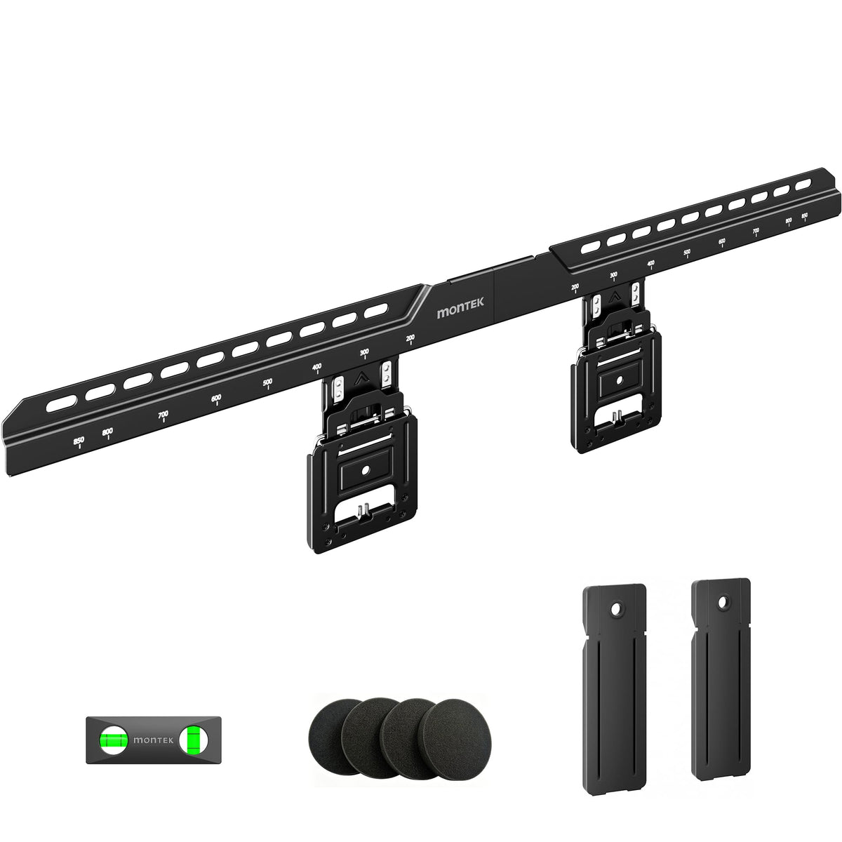 monTEK 0 35 Ultra Slim TV Wall Mount for 50 100 Inch Flat - monTEK Official Imagery - 1