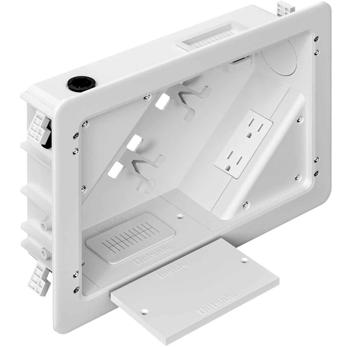 in Wall TV Box with Flange for Home Theater Installation 11 - Dremica Official Imagery - 2