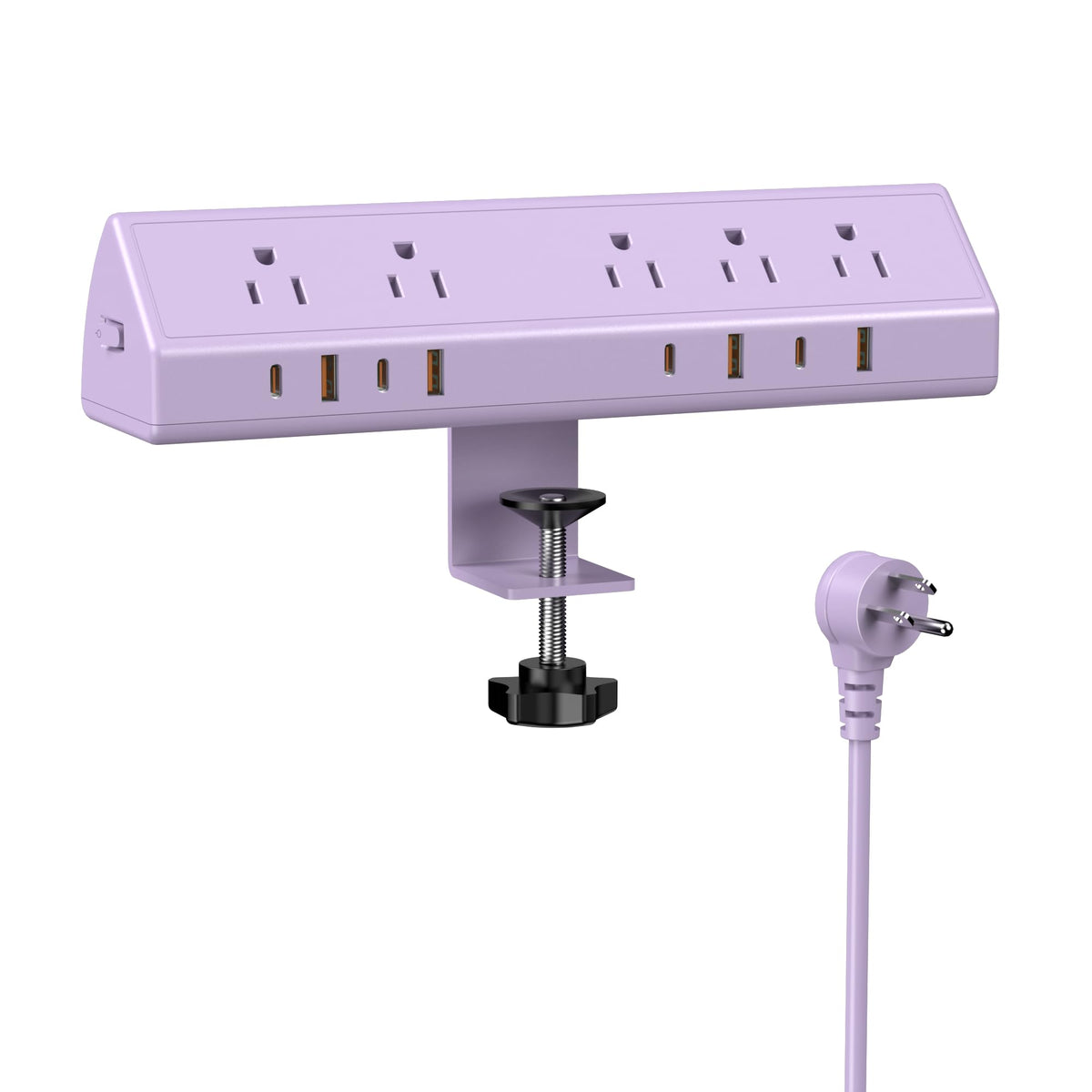 Jgstkcity Desk Clamp Power Strip USB C 65W Surge Protector - Jgstkcity Official Imagery - 8