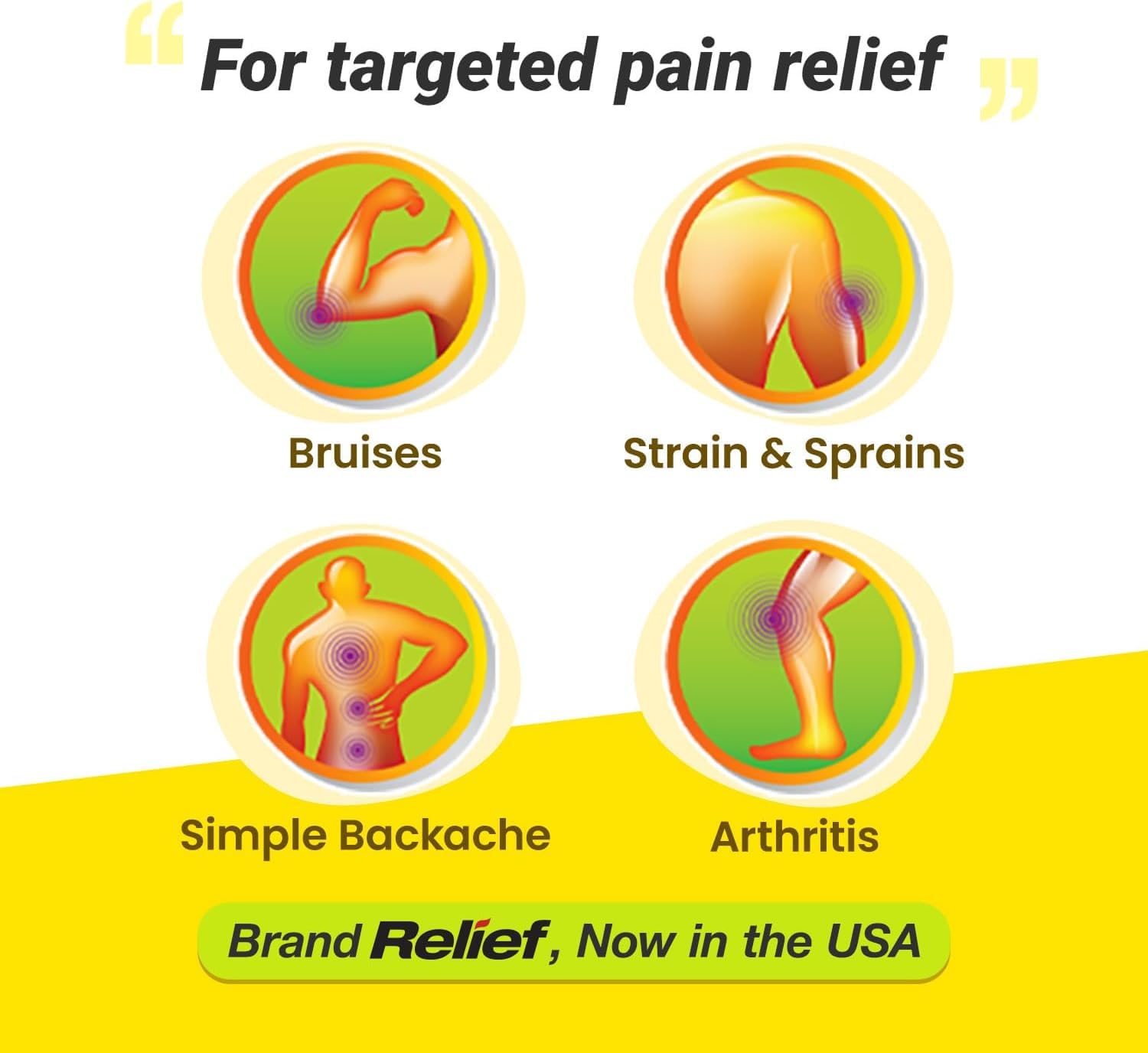 Amrutanjan Relief Strong Pain Balm for Men & Women - Joint & Muscle Pain Relief Rub, Topical Ointment Rub for Arthritis, Bruises, Backache, Knees, Joints, Strains & Sprains, Fast Acting- 1.06 oz (30g)