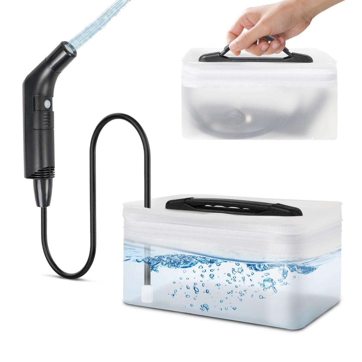 Portable Travel Electric Bidet Sprayer Jamini Rechargeable - jamini Official Imagery - 1