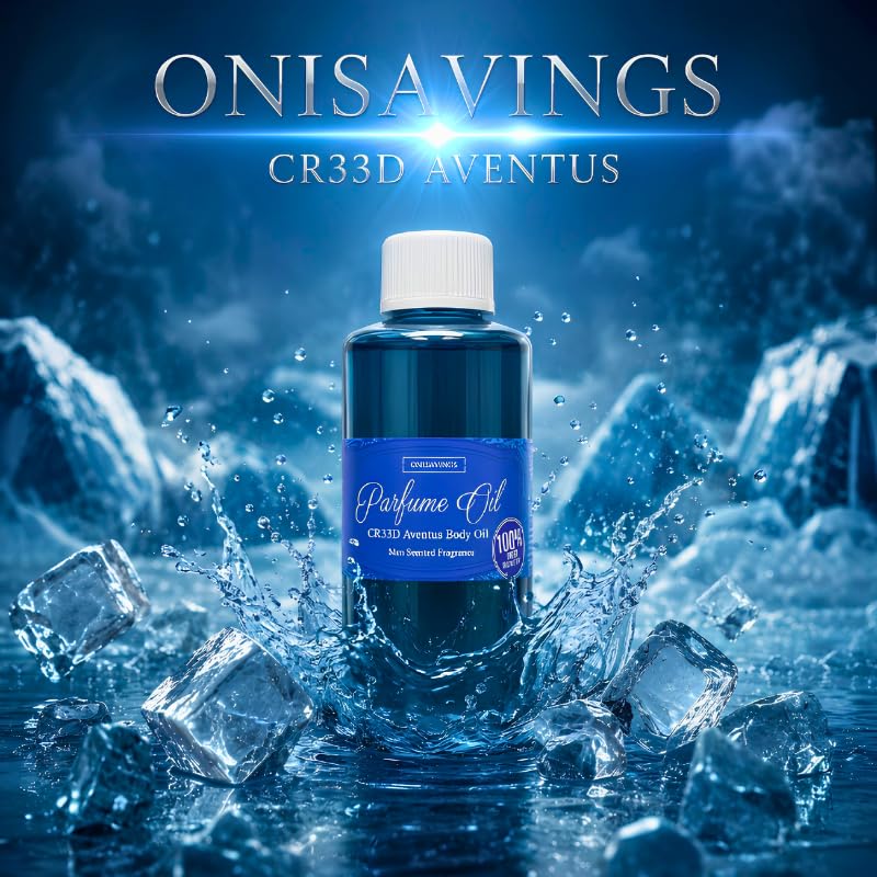 1 Fl Oz Perfume Oil CR33D Aventus For Men Our Interpretation - Product Imagery