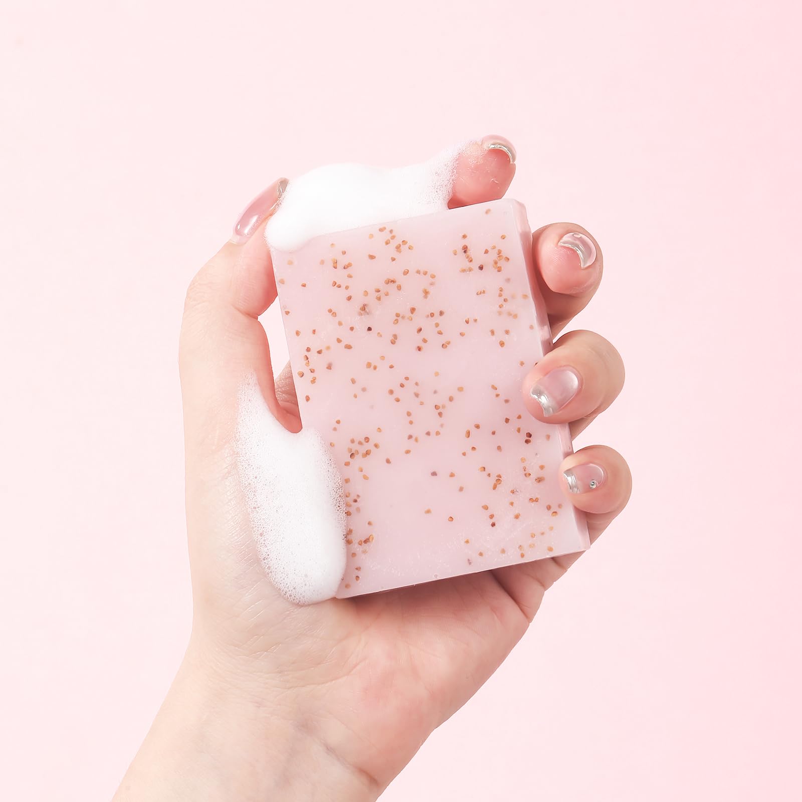 YAFUSIPE Salicylic Acid Scrub Soap, Face Bath Soap Bar with Glycolic Acid Tea - YAFUSIPE Official Product View 7