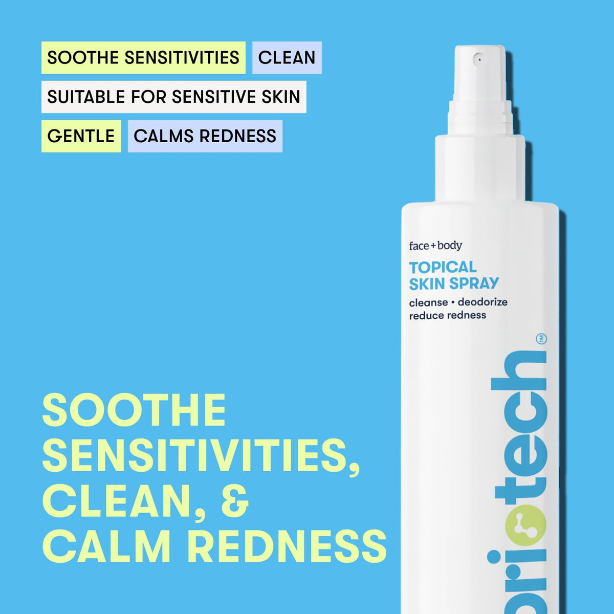 BRIOTECH Topical Skin Spray Face Body HOCl Skincare 32 oz - BRIOTECH Official Imagery - 3