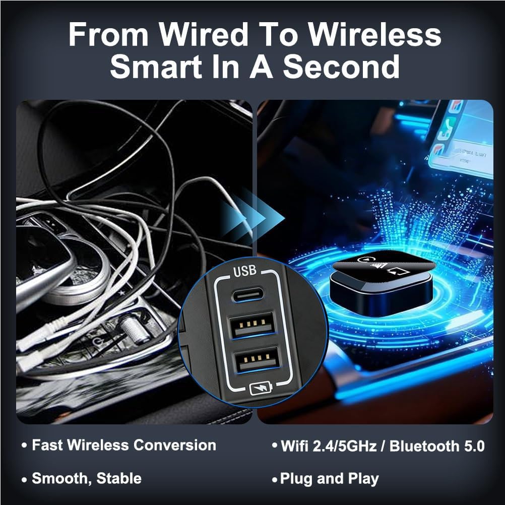 2026 Upgrade 3 in 1 Screen Mirror iOS Phone Plug and Play - Premium Selection Official Imagery - 4