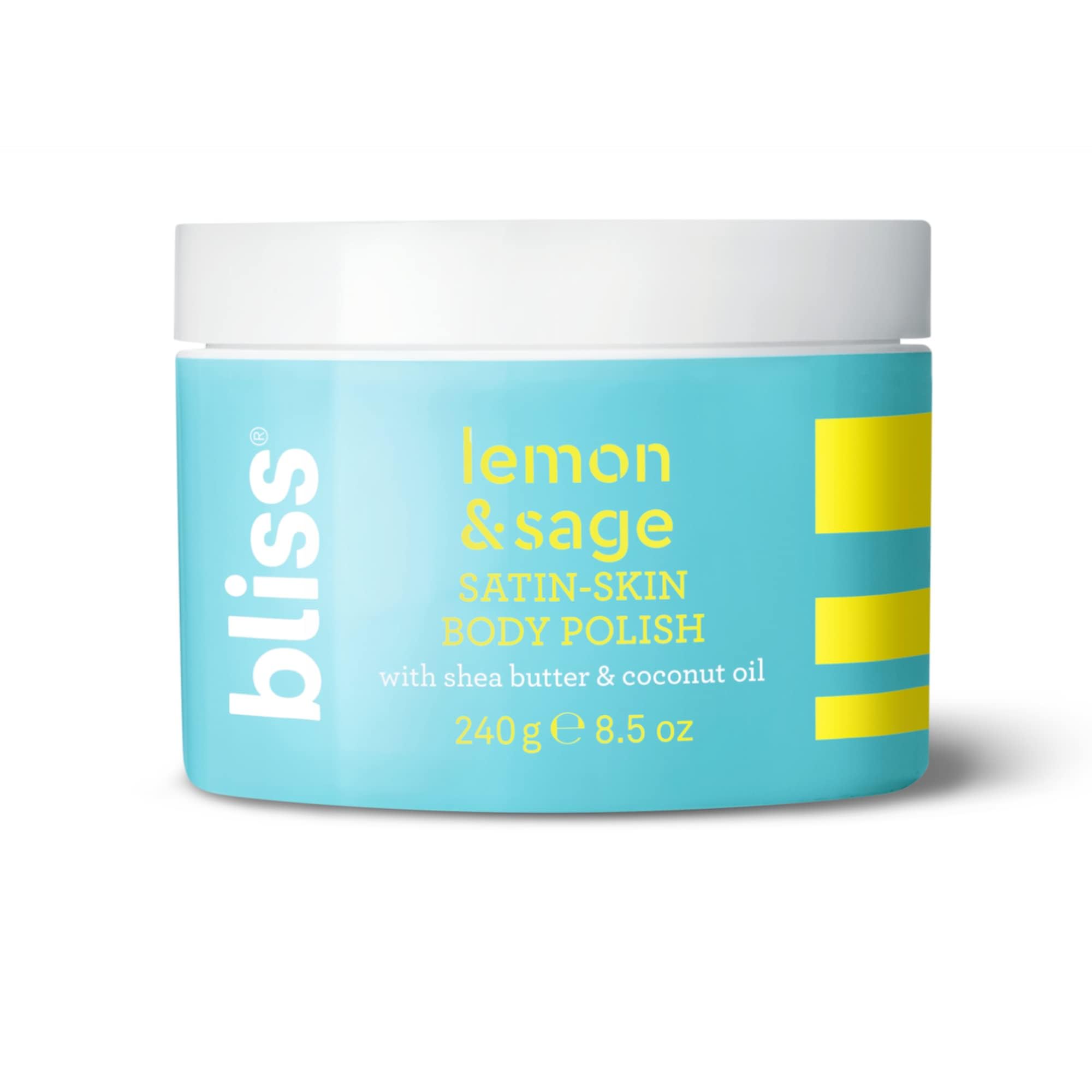Bliss Satin - Skin Lemon and Sage Body Polish Scrub - Bliss Official Product View 7