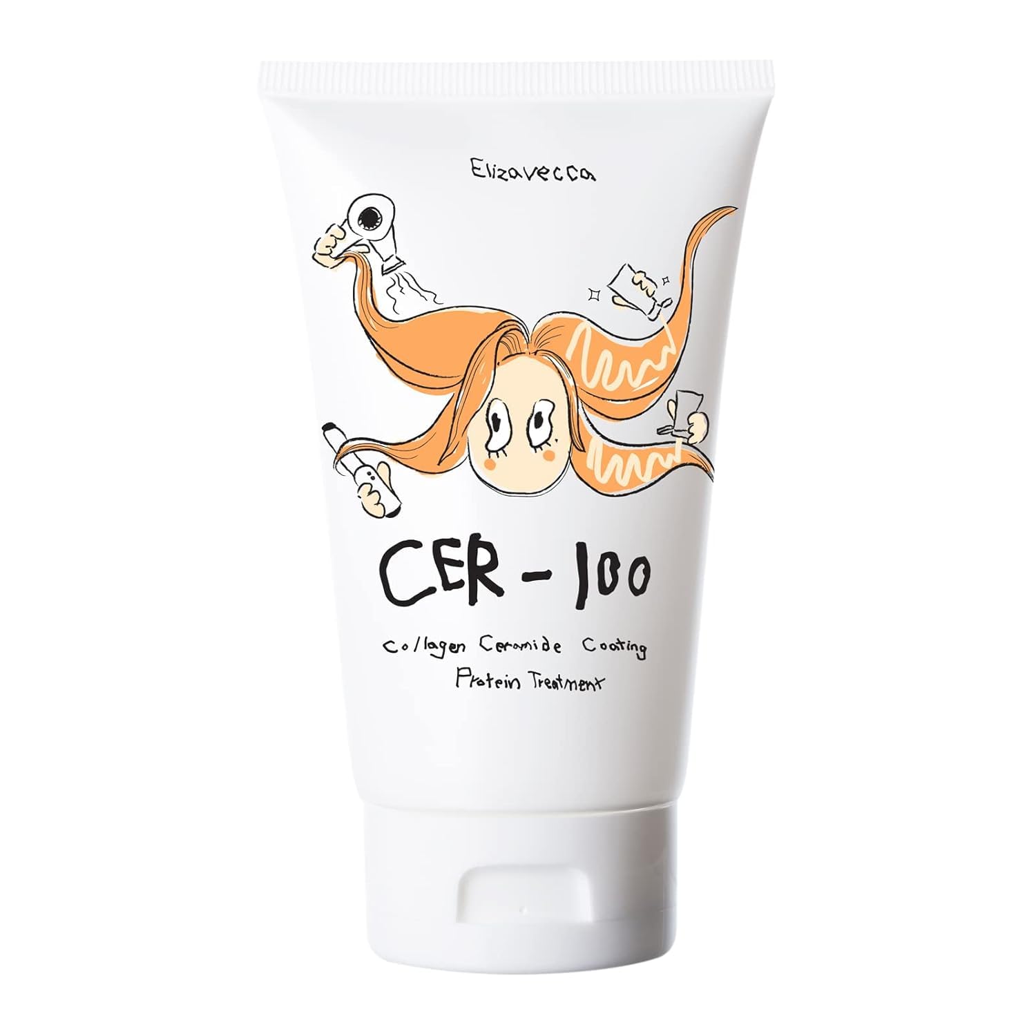 Elizavecca Cer-100, Collagen Ceramide Coating Protein Treatment, - Elizavecca Official Product View 2