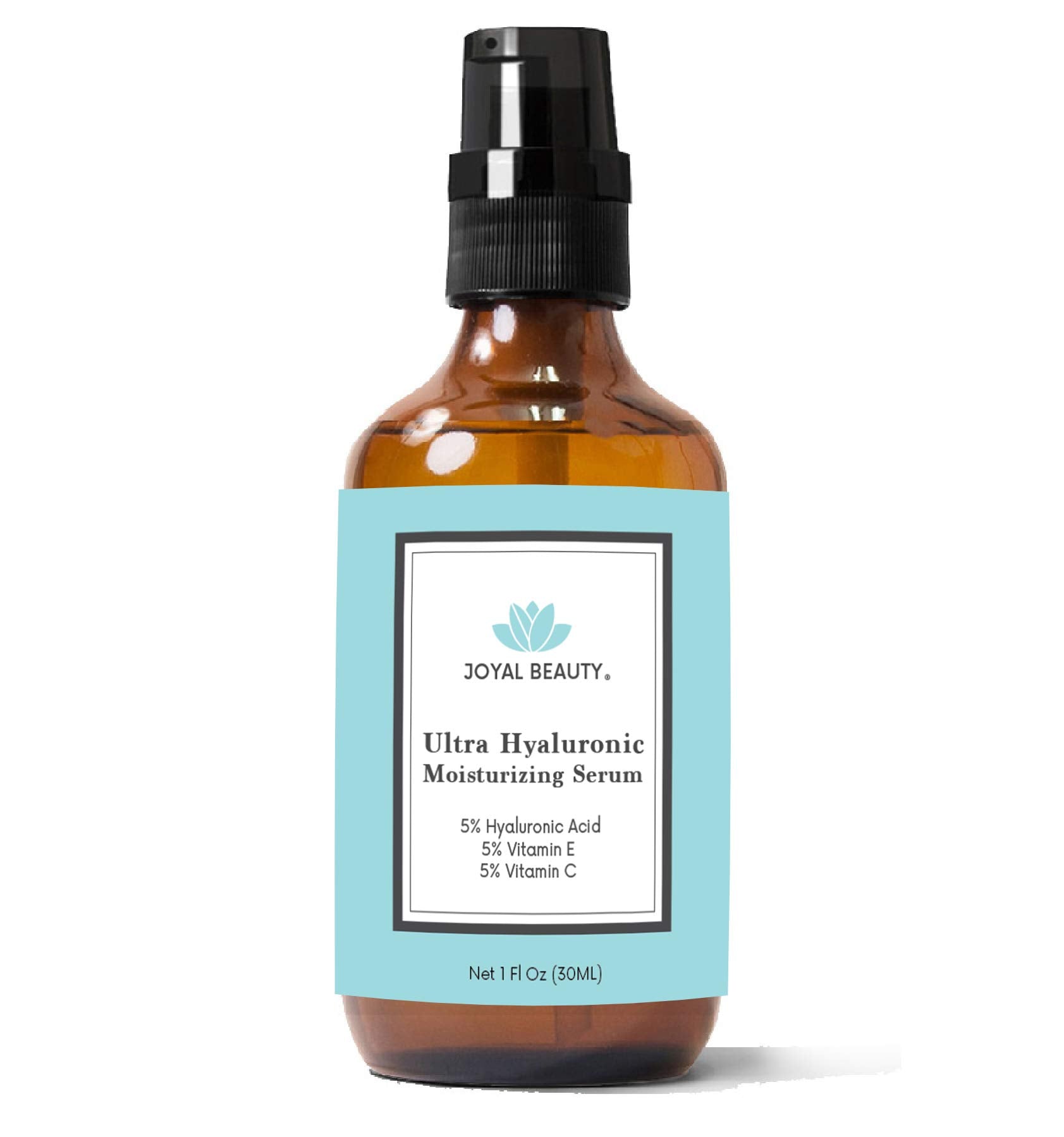 Ultra Hyaluronic Acid Serum for Face Skin 170 kDa with Vitamin C E Jojoba Oil - JOYAL BEAUTY Official Product View 2