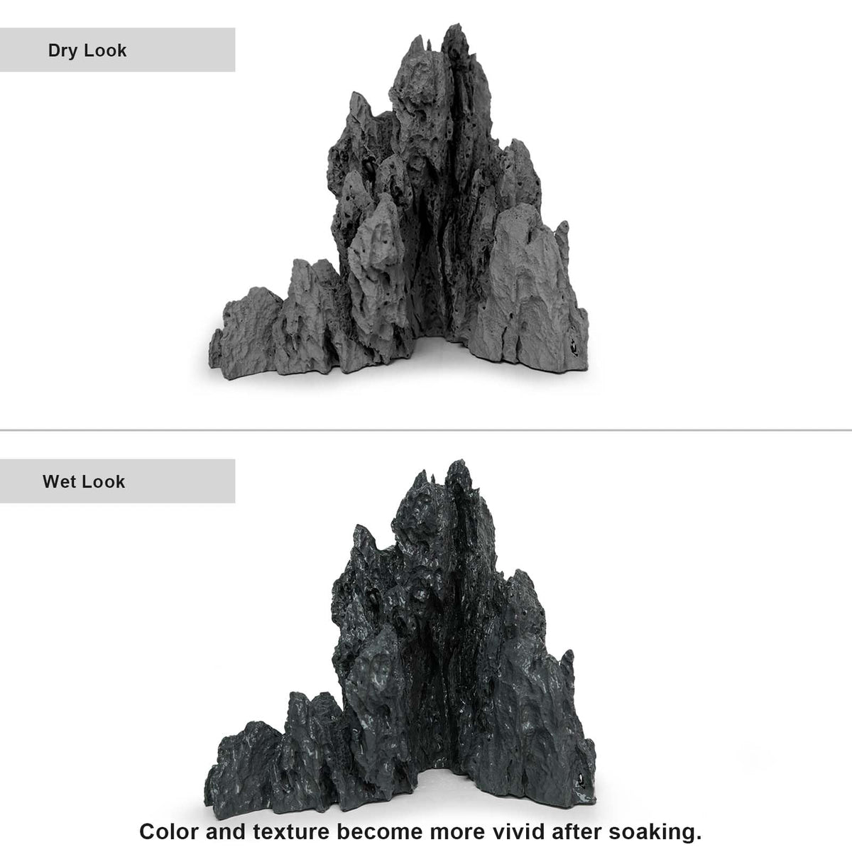 FZONE Aquarium Rocks Micro Resin Seiryu Rock Aquascaping - FZONE Official Imagery - 5