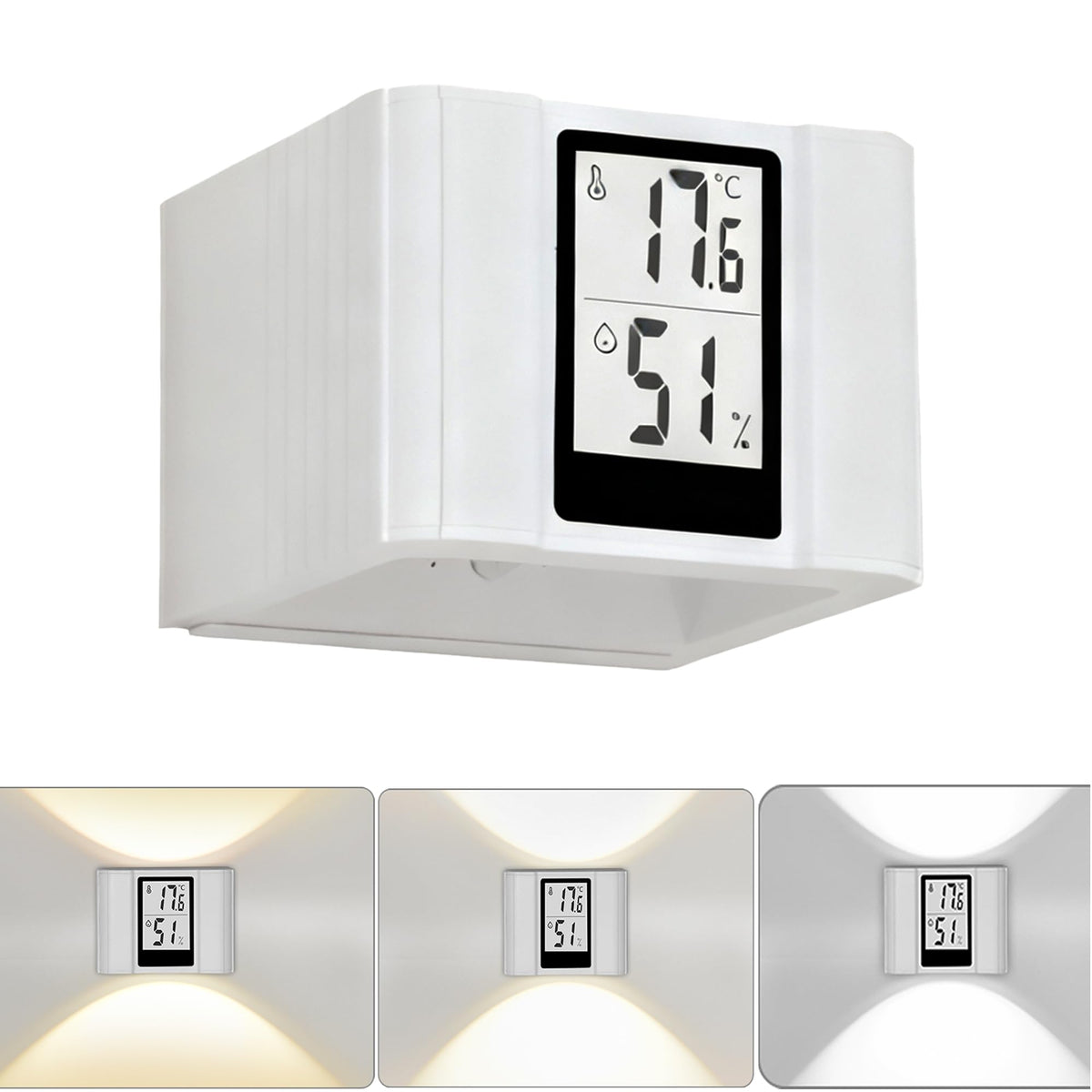 Smart Sensor Wall Lamp Control 3 Colors Wireless Wall Light - UWDESY Official Imagery - 2