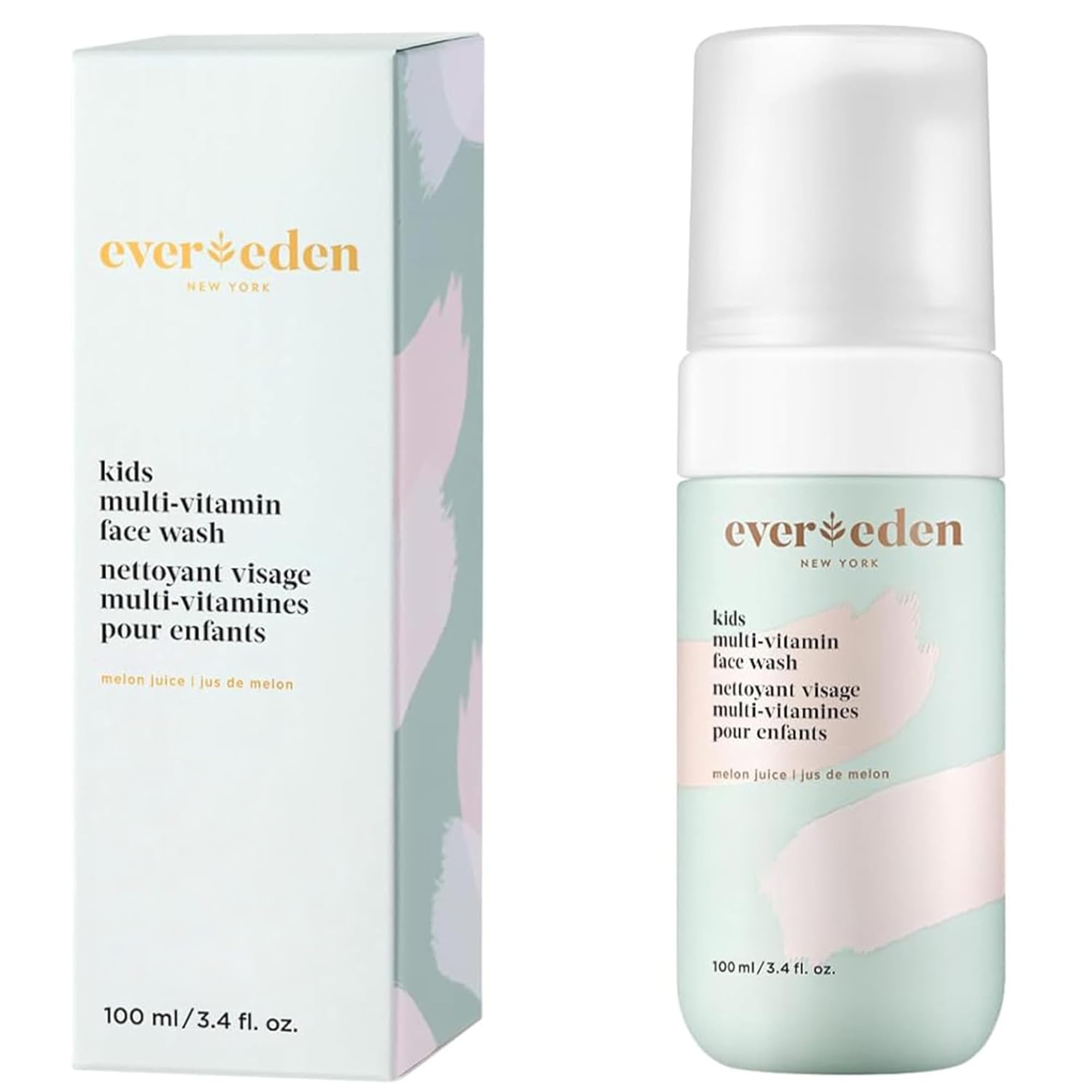 Evereden Kids Multi-Vitamin Face Wash, Dermatologist-Tested, - Product Imagery