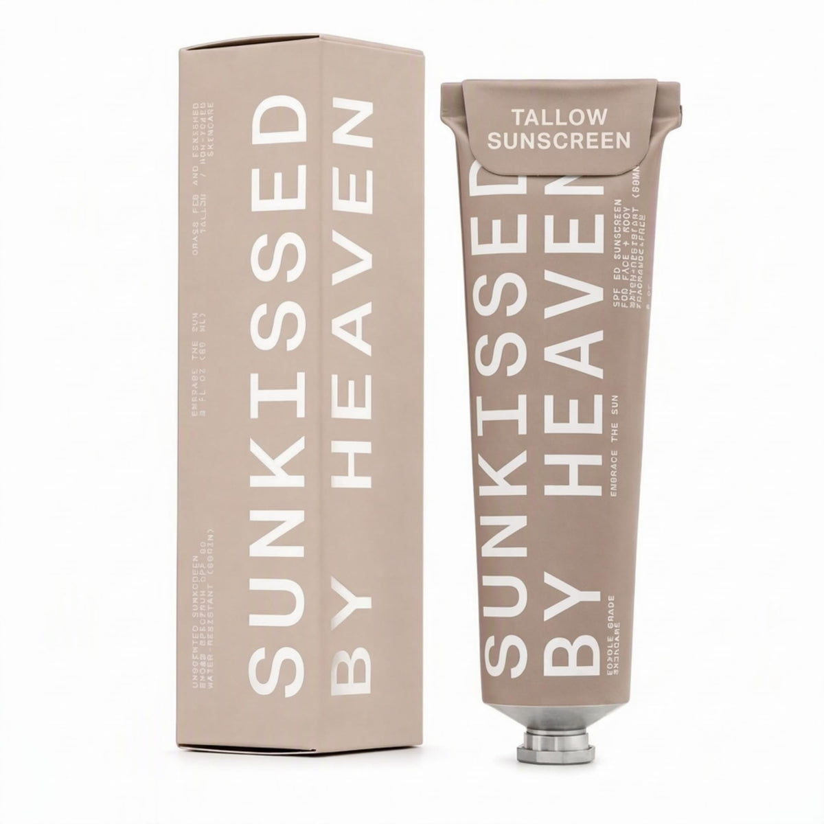 Jay Alvarrez Grass Fed Beef Tallow Sunscreen SPF 50 - Sunkissed By Heaven Official Imagery - 1
