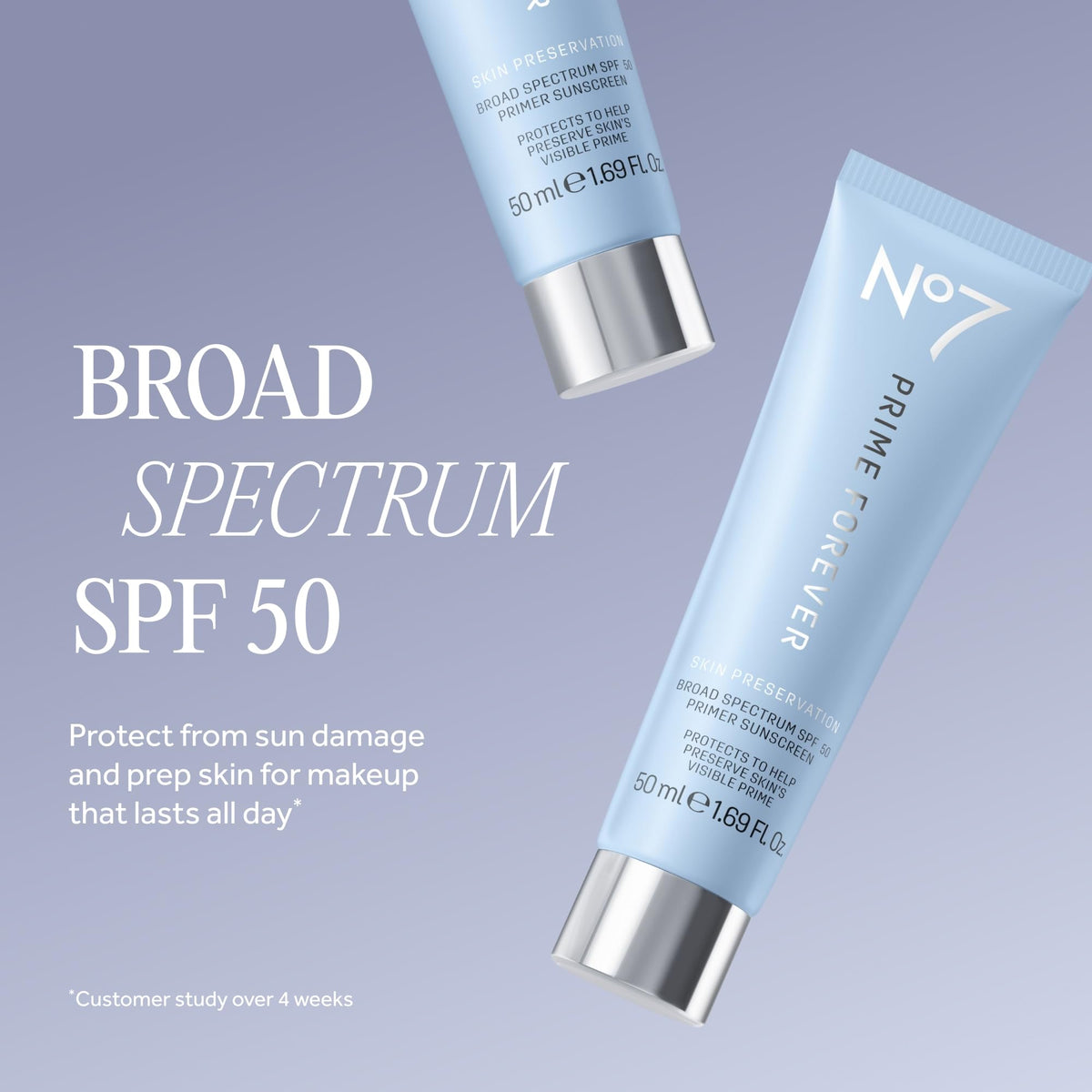 No7 Prime Forever SPF 50 Makeup Primer Facial Sunscreen 1 69 - No7 Official Imagery - 4