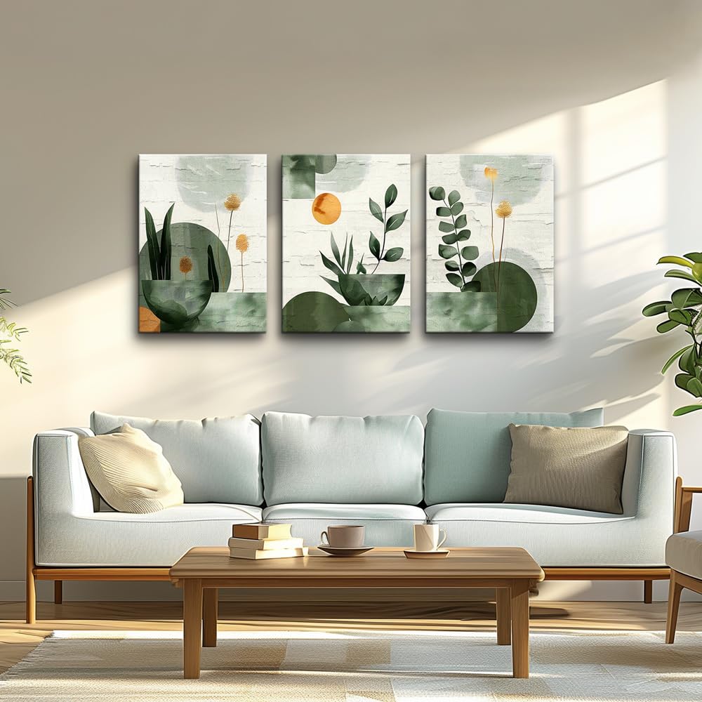 TTHYUEWS Boho Wall Art For Bedroom Canvas Wall Decor For - TTHYUEWS Official Imagery - 3