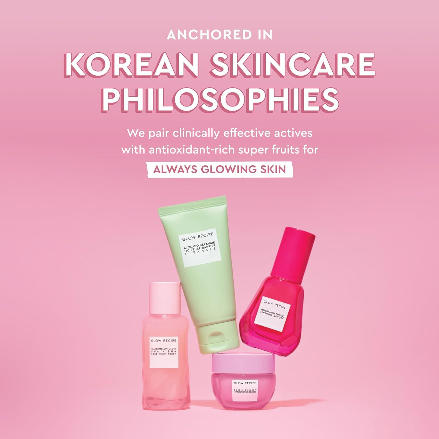 Glow Recipe Glass Skin Essential Korean Skincare Kit - Glow Recipe
