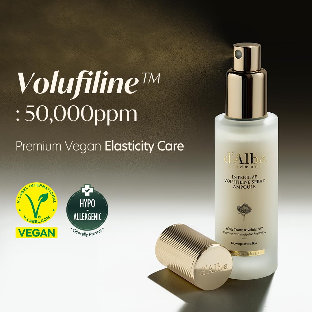 d alba Piedmont Intensive Vegan Volufiline Spray Ampoule - d'alba Piedmont Official Imagery - 3