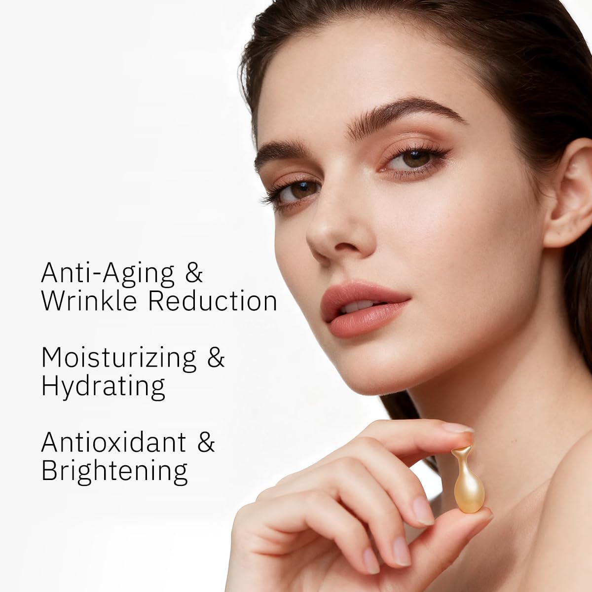 HKH Vitamin C Serum Capsules For Face 48 Caps Anti Aging - HKH Official Imagery - 3