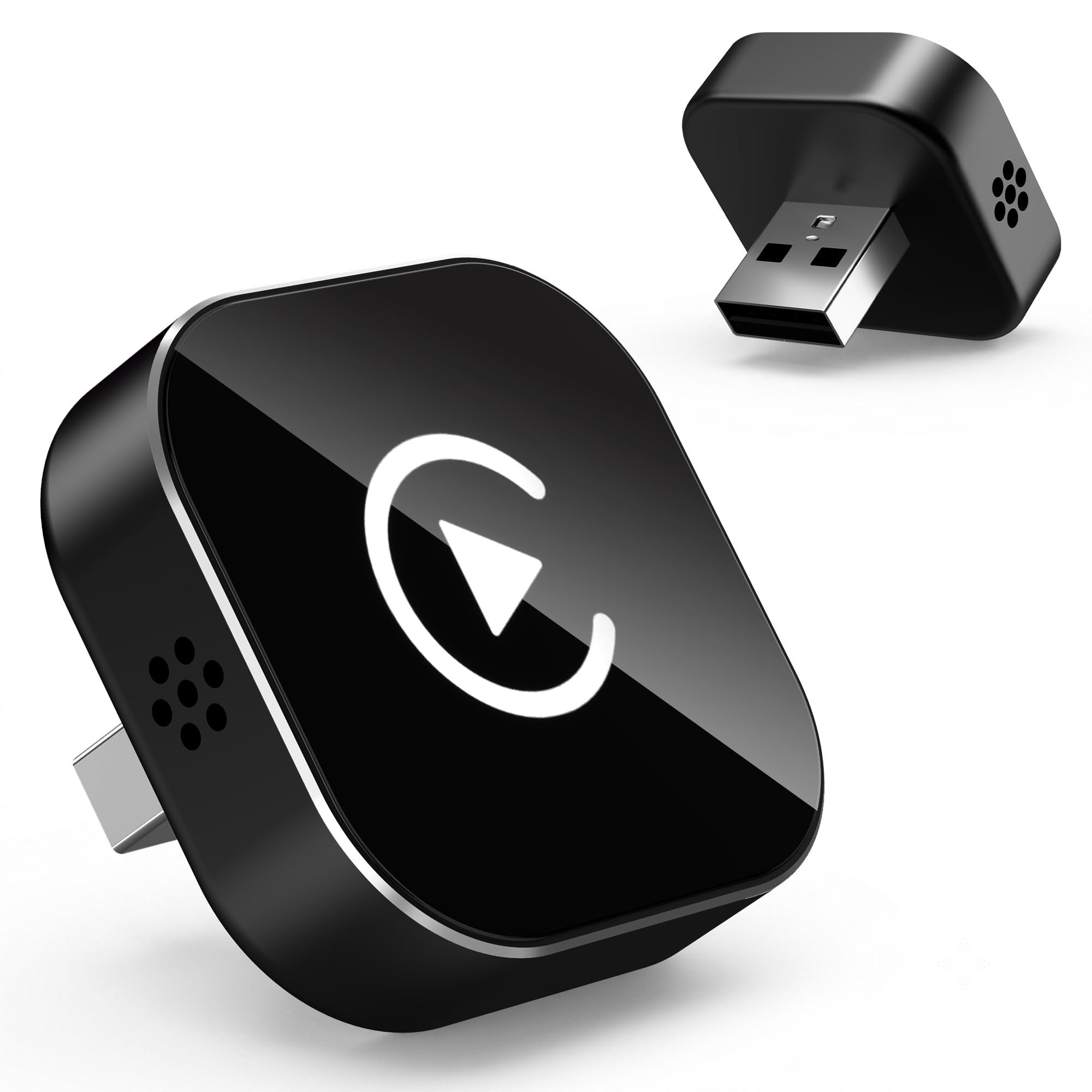 BSUBSU 2-in1 Wireless CarPlay Adapter for Apple CarPlay & Android by BSUBSU - Angle View 1