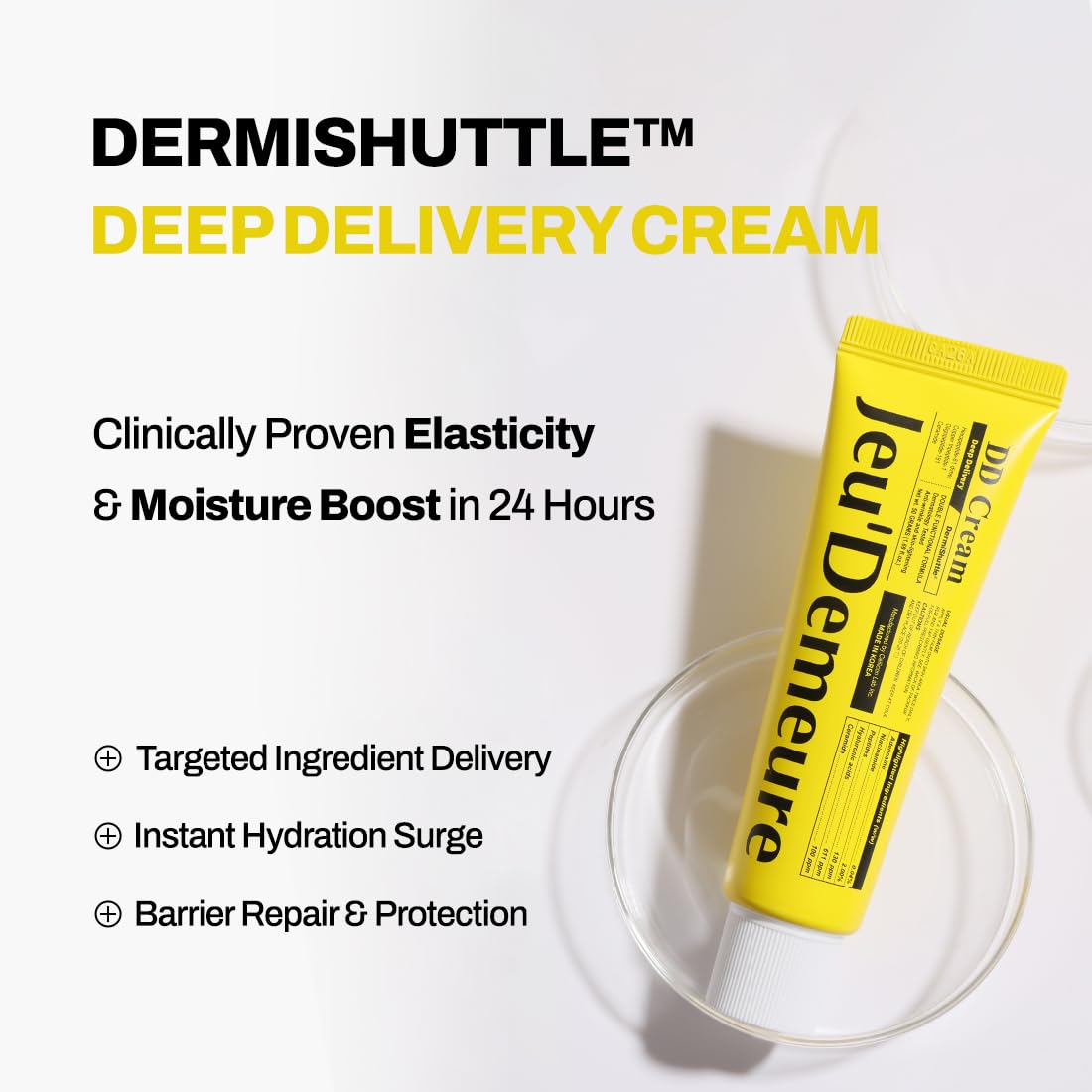 JEU DEMEURE DermiShuttle DD Cream Deep Hydration Intensive - JEU'DEMEURE Official Imagery - 2