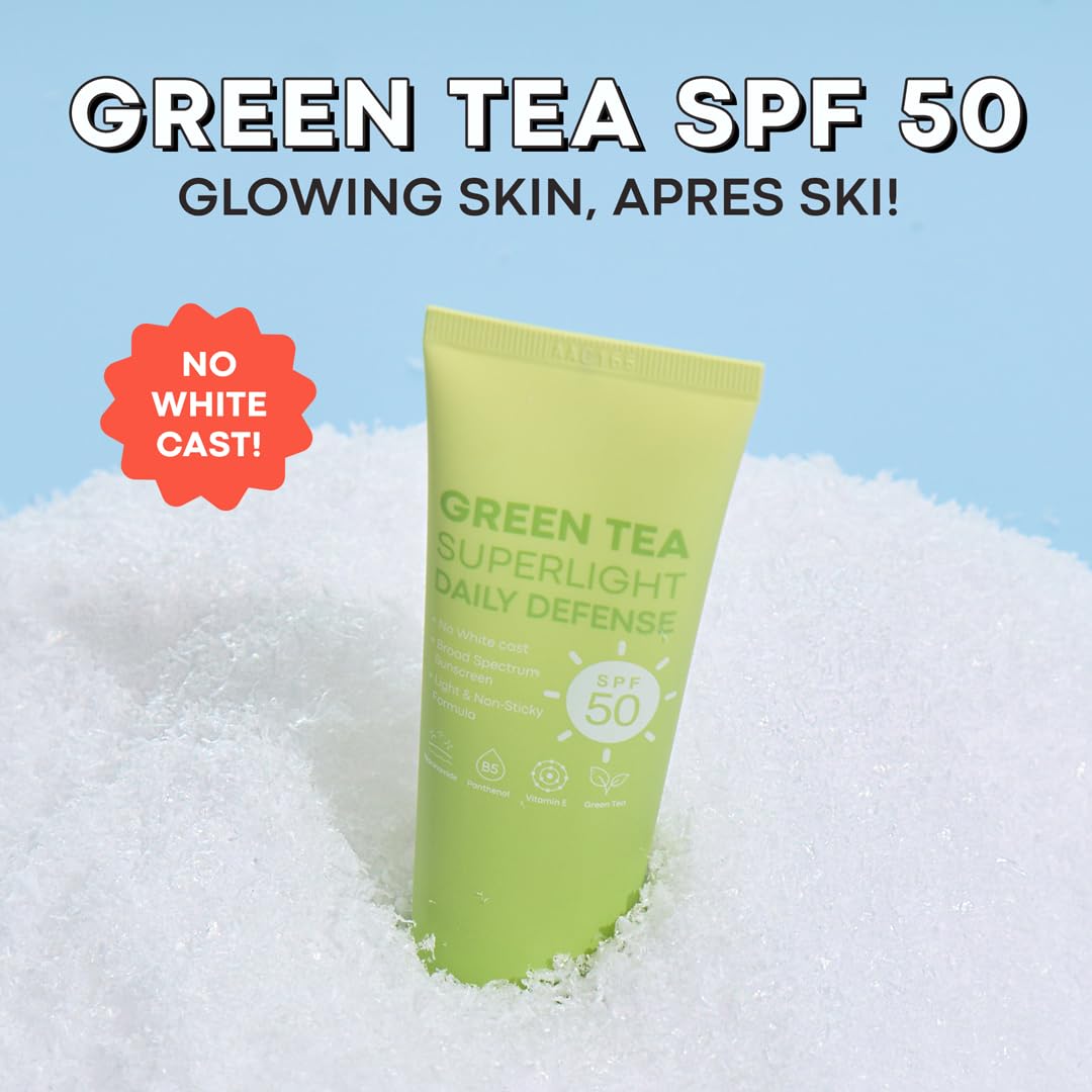 TONYMOLY Green Tea Face Sunscreen SPF 50 PA No White Cast 1 - TONYMOLY Official Imagery - 5