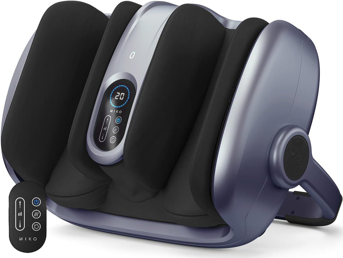 MIKO Shiatsu Foot Leg and Calf Massager with Heat - MIKO Official Imagery - 8