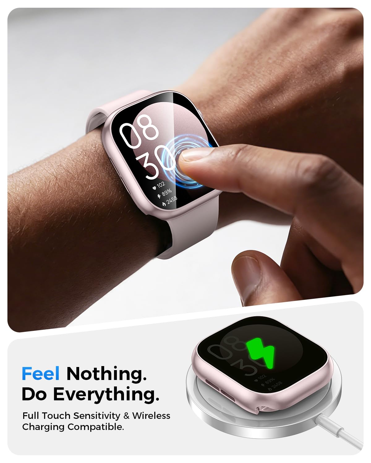 Goton IP67 Waterproof Case with Glass for Apple Watch 40mm Series 6/5/ - View 6