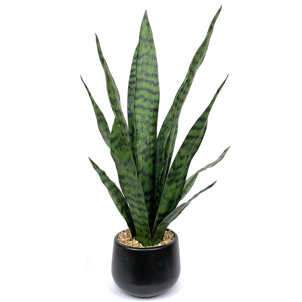 Ollain Artificial Snake Plant with Potted 23 6 Fake Plastic - Ollain Official Imagery - 8