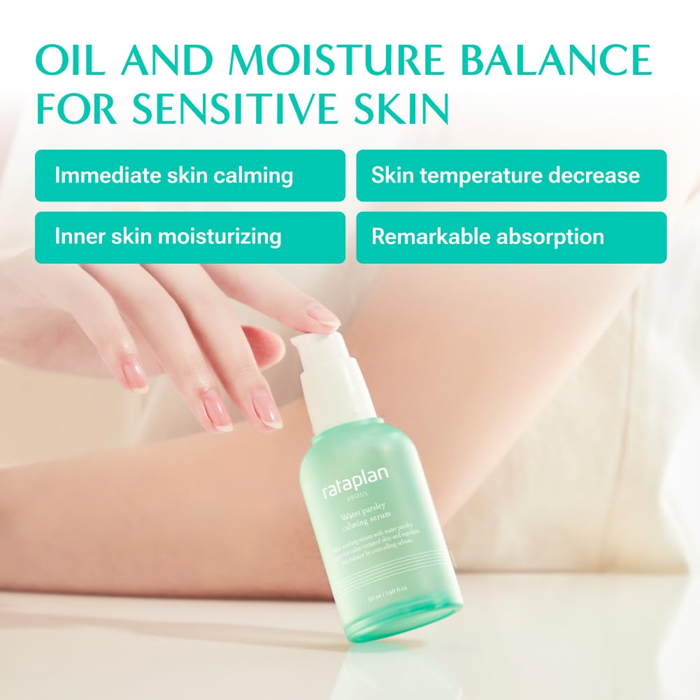 RATAPLAN Water Parsley Calming Serum &amp; Cream Duo Set - RATAPLAN