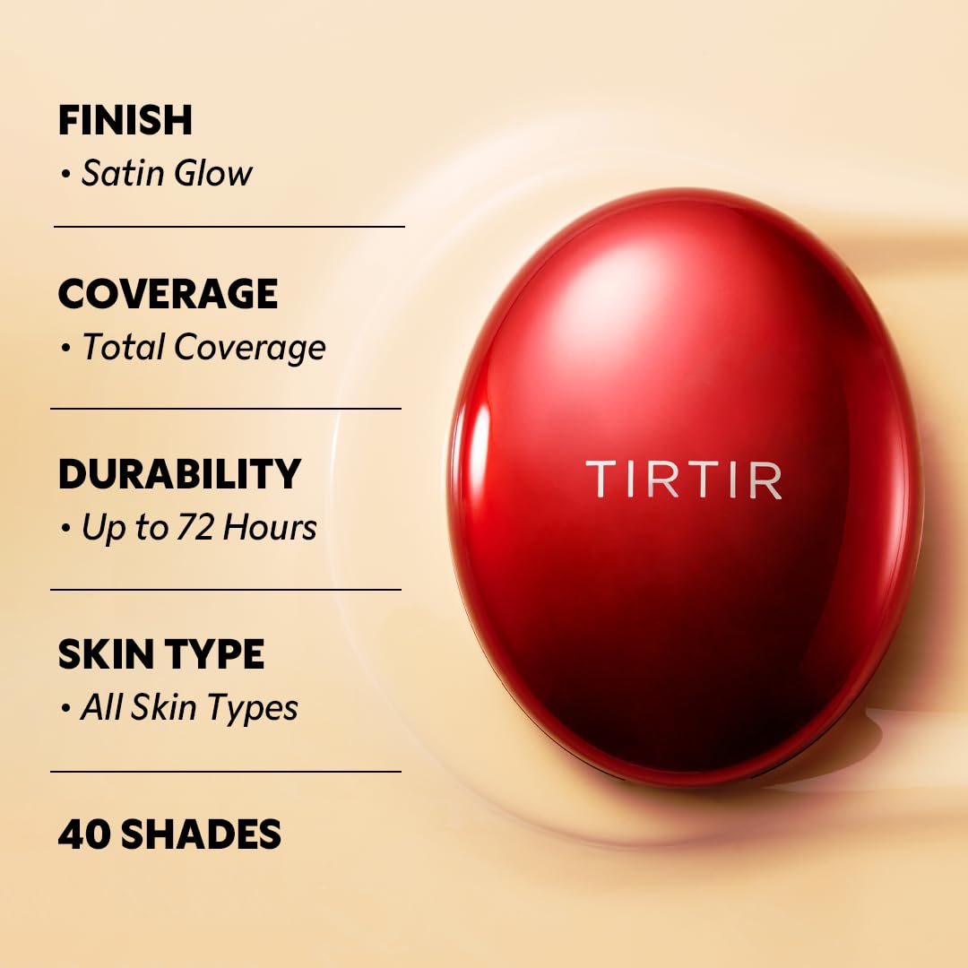 TIRTIR Mask Fit Red Cushion Foundation | Full coverage, Weightless, Sk - View 6