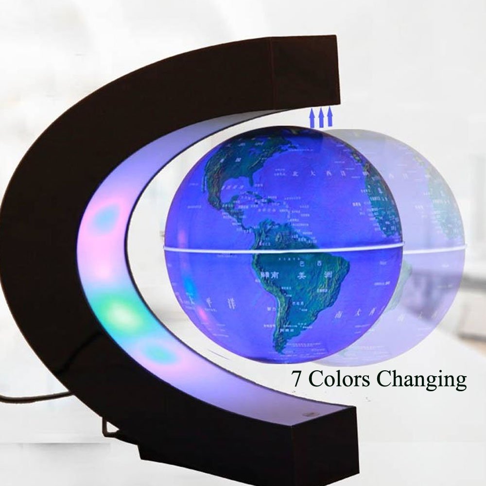 Office Desk Lamp Multi Color Changing Floating Levitating - FUZADEL Official Imagery - 4