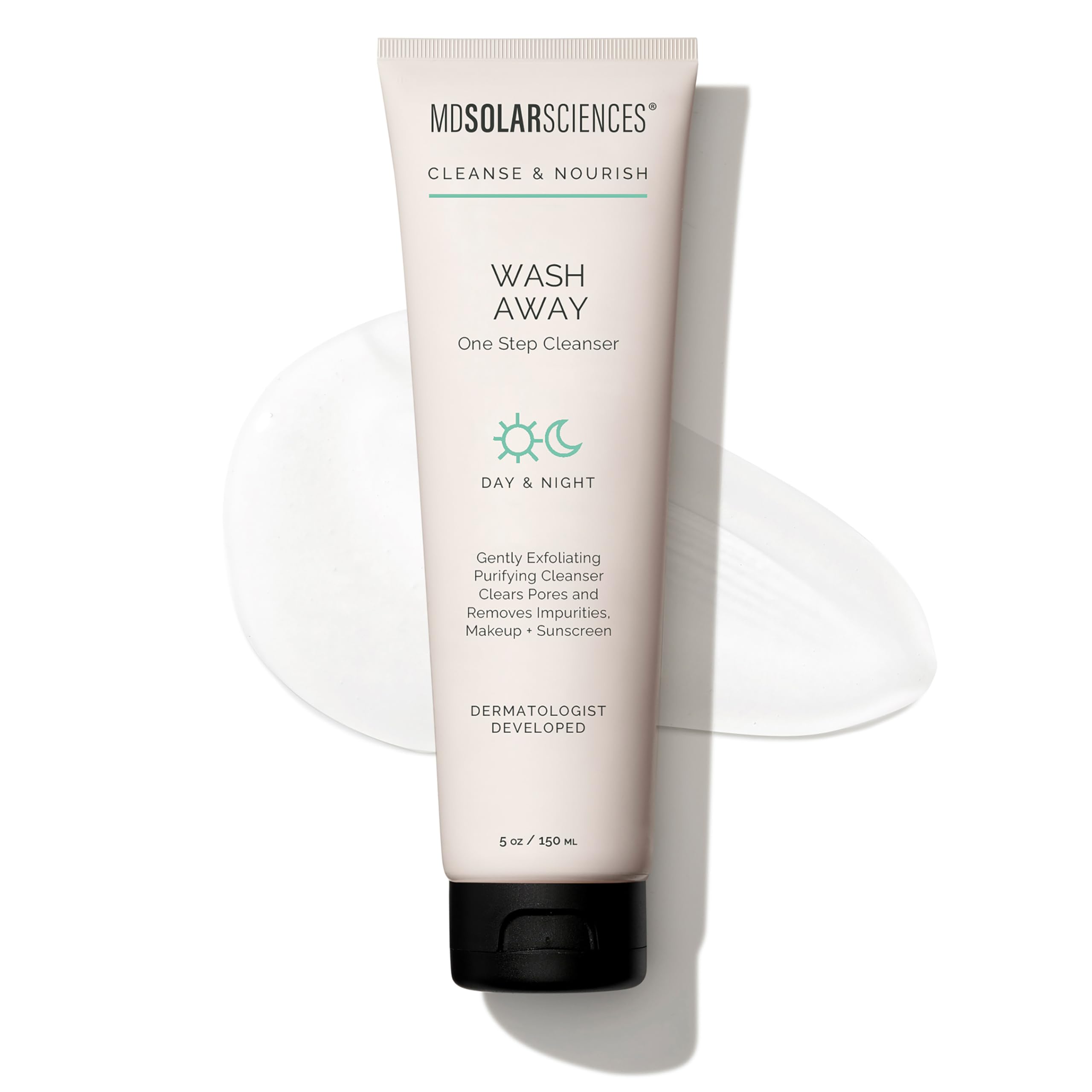 MDSolarSciences Wash Away One Step Cleanser, Gentle Foaming Oil - Generic