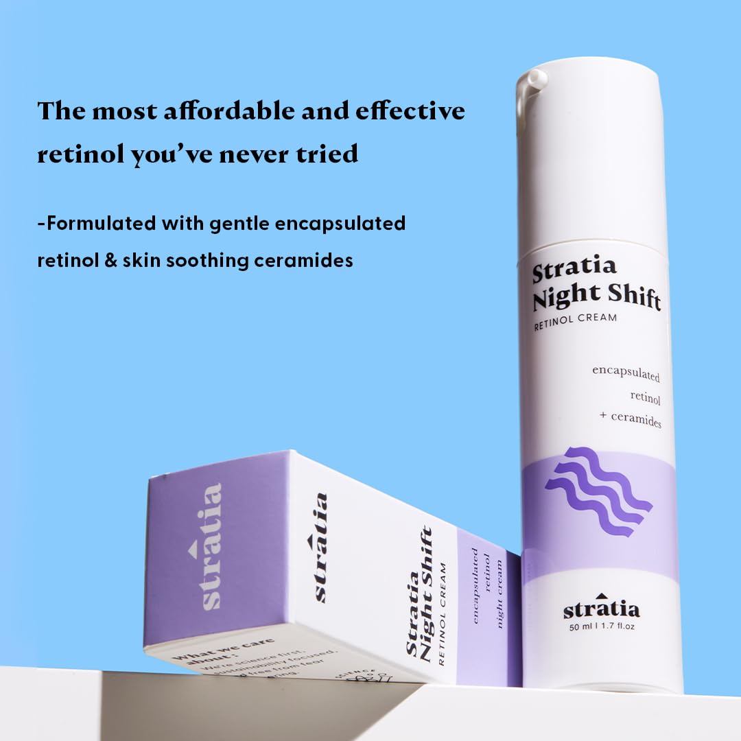 Stratia Night Shift Retinol Cream Age Defying Face - Stratia Official Imagery - 3