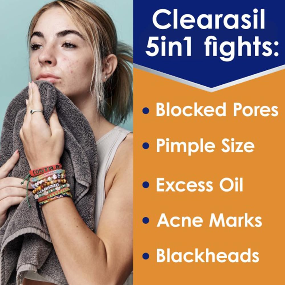 Clearasil Stubborn Acne Control 5in1 Exfoliating Wash 6 78 - Clearasil Official Imagery - 5