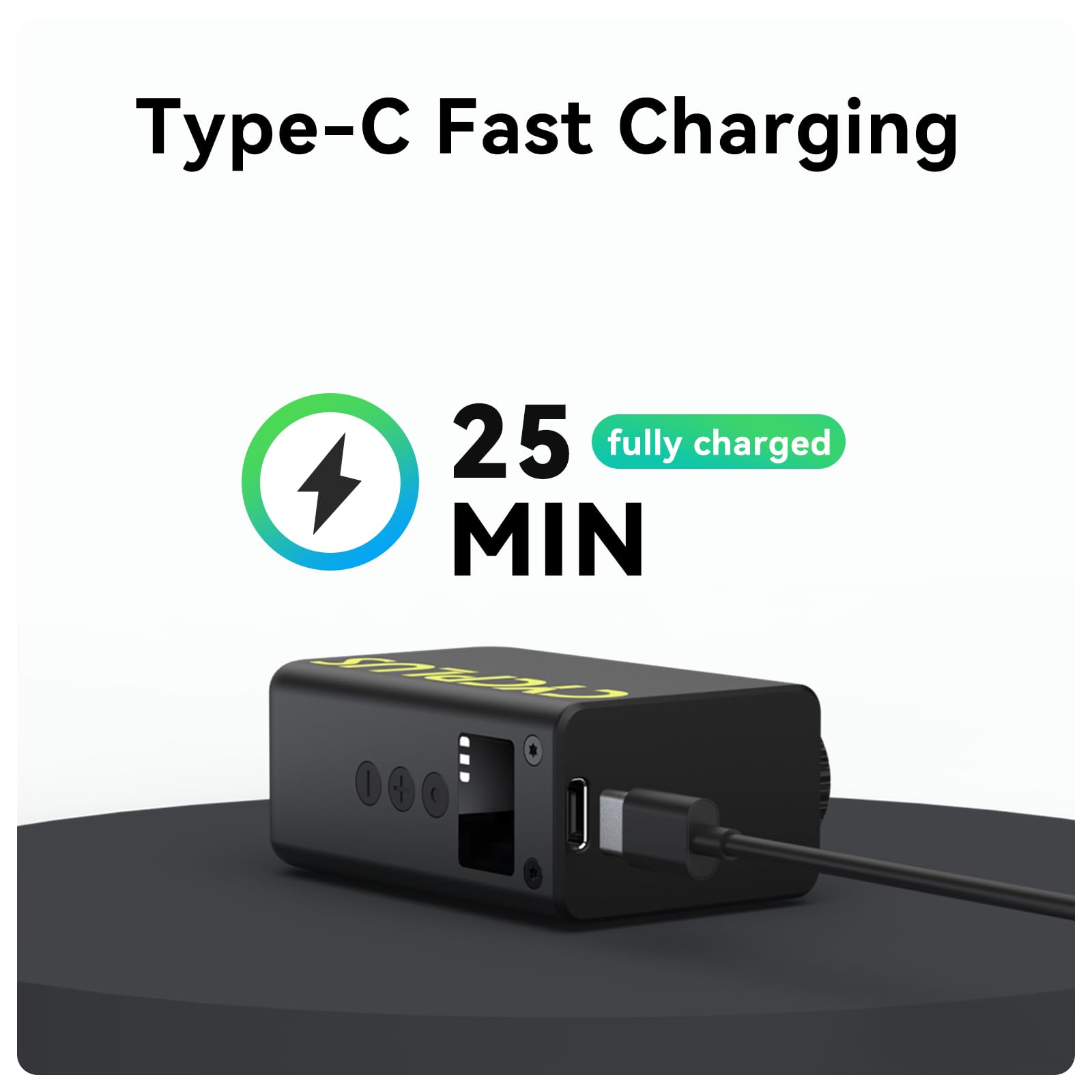 CYCPLUS Tiny Electric Bike Pump AS2Ultra - High Quality View 7