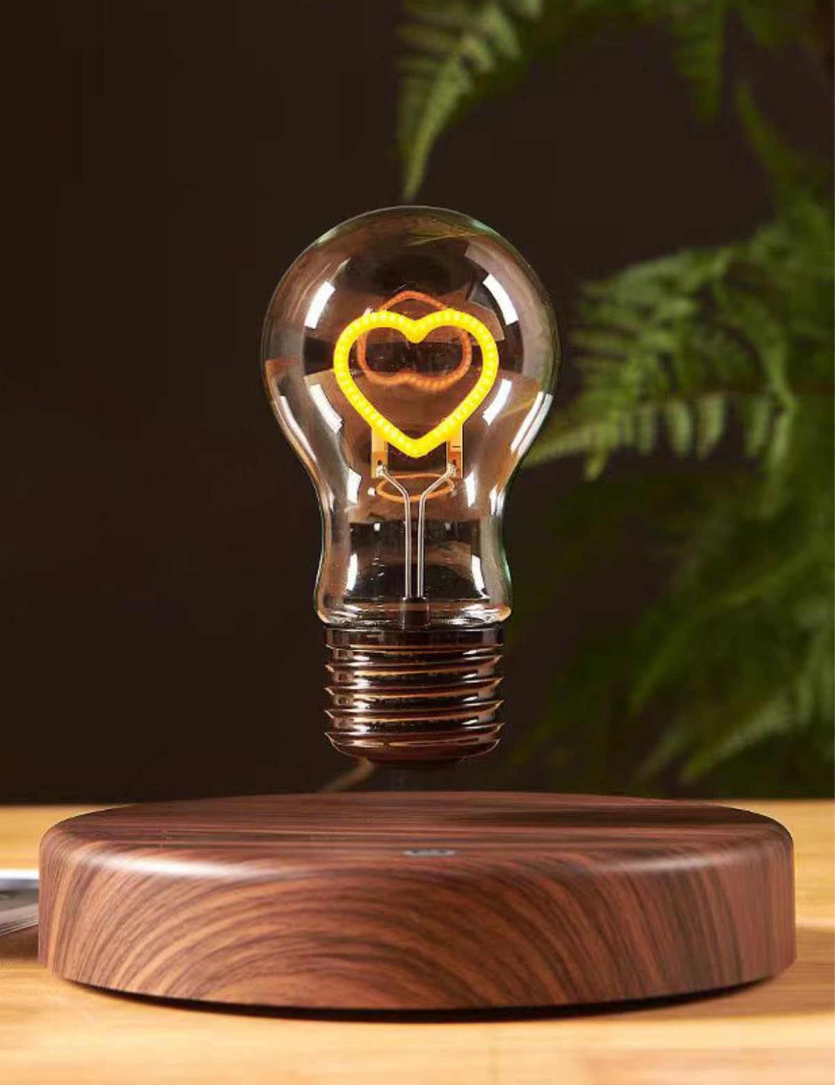 MOOCCI Levitating Bulb Lamp, Magnetic Floating Night Light for Desk Decor - MOOCCI Official Product View 9