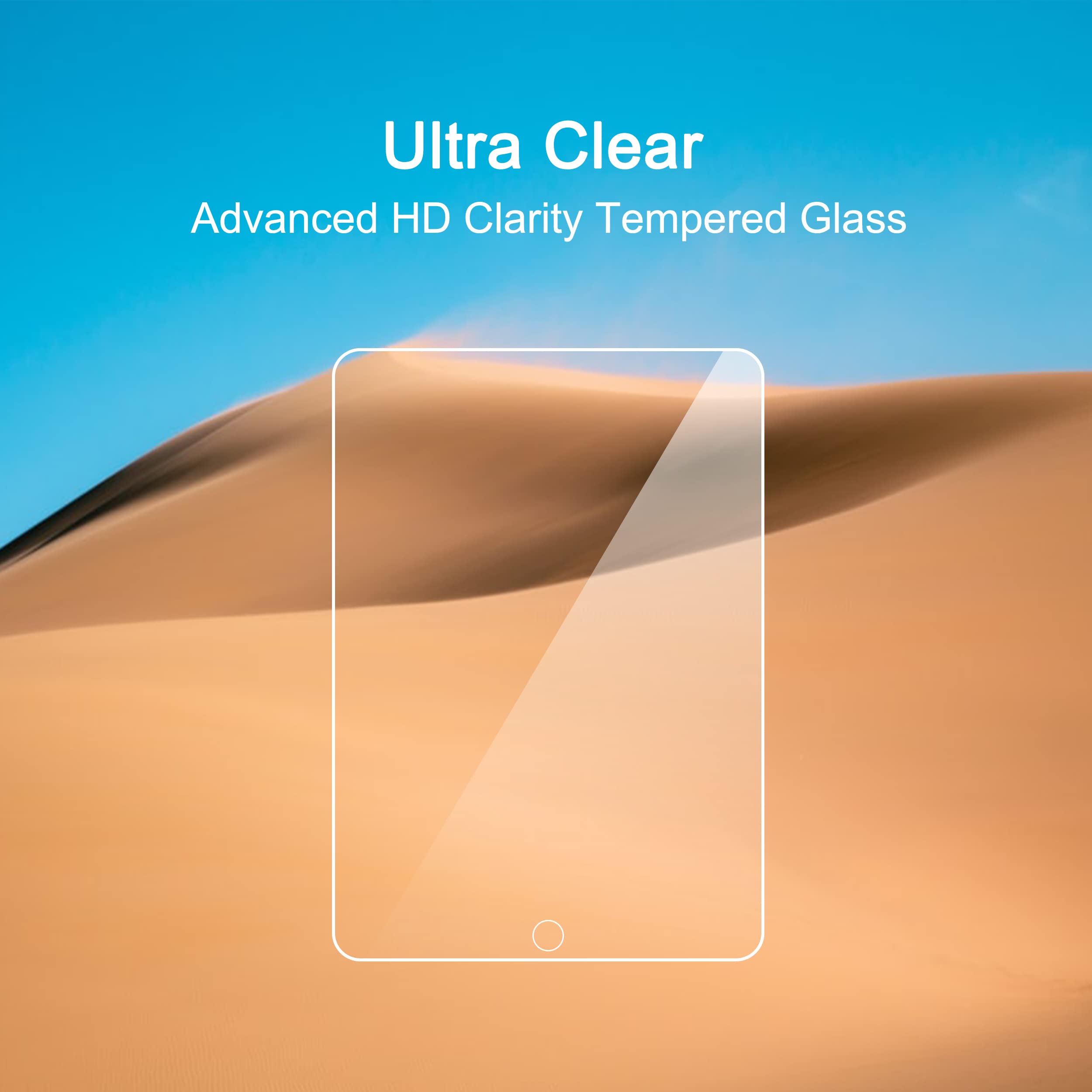 Ailun 2-Pack iPad 10.2" Screen Protector (9th/8th/7th Gen)