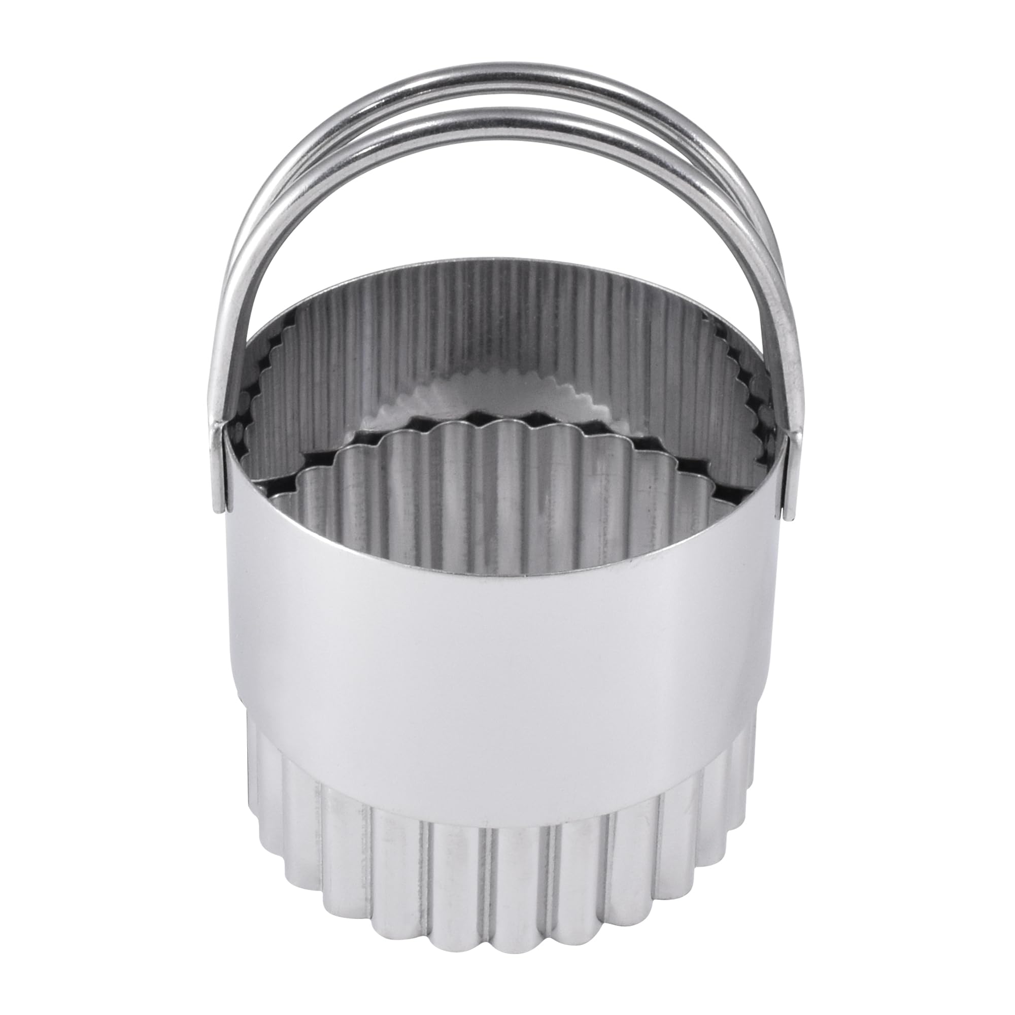 R&M Round Biscuit Cutter Set 5-Piece – Stainless Steel Pastry & Cookie - View 9