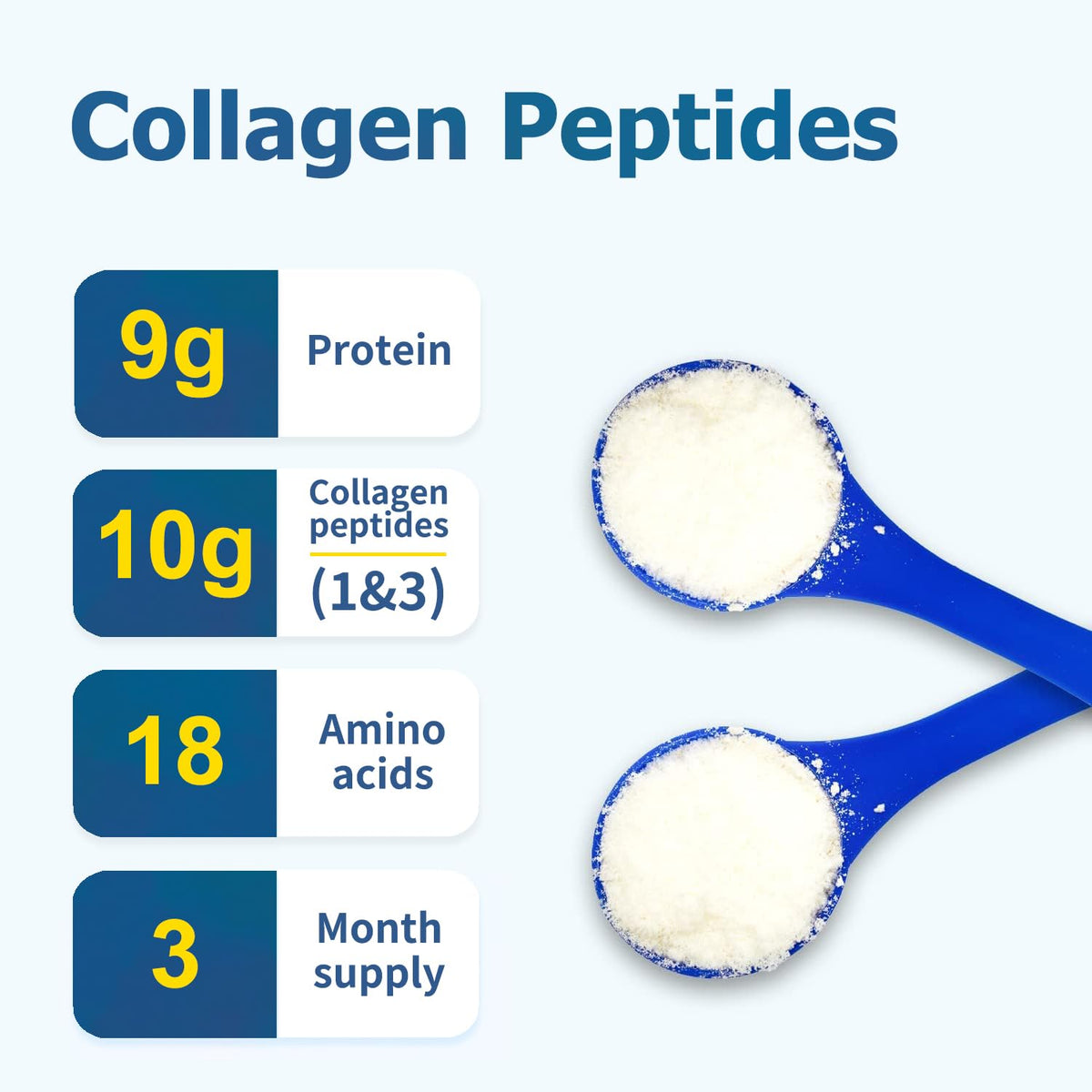 Zammex Collagen Peptides Powder Unflavored Grass Fed Type 1 - Zammex Official Imagery - 6