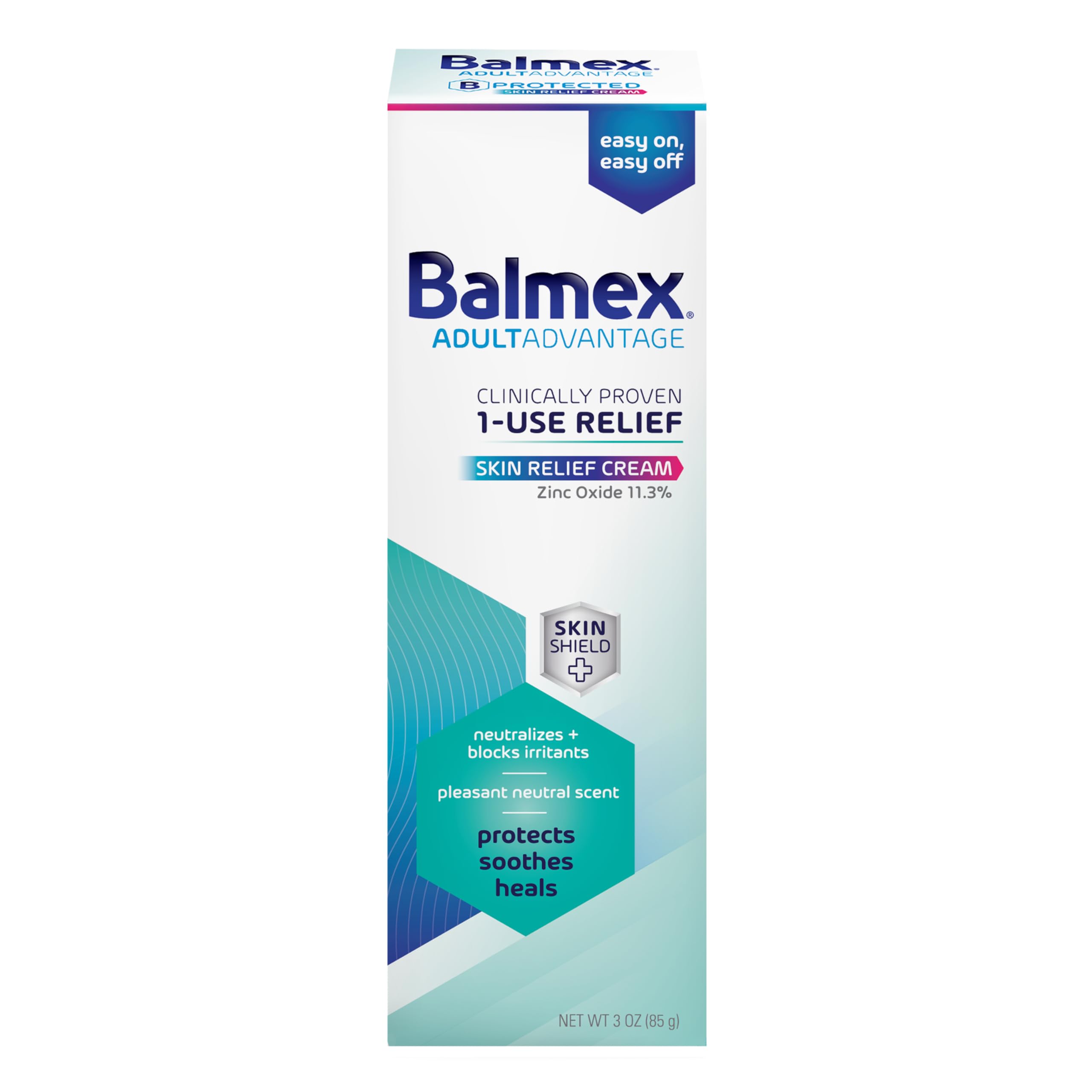 Balmex AdultAdvantage Skin Relief Cream 3 oz