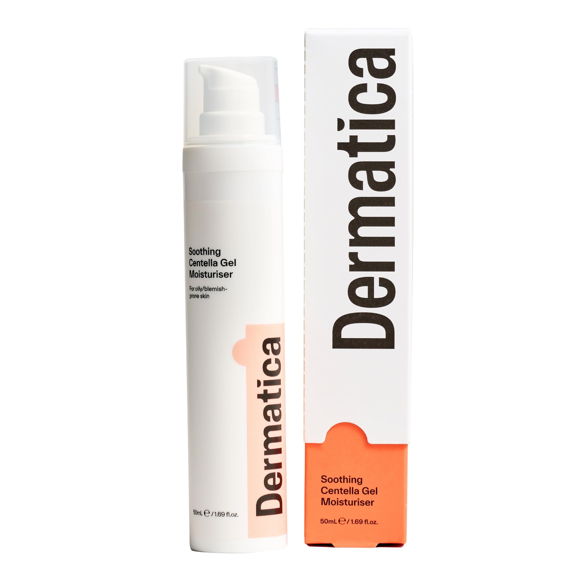 Dermatica Daily Soothing Centella Gel Moisturizer | Hydrating - Product Imagery