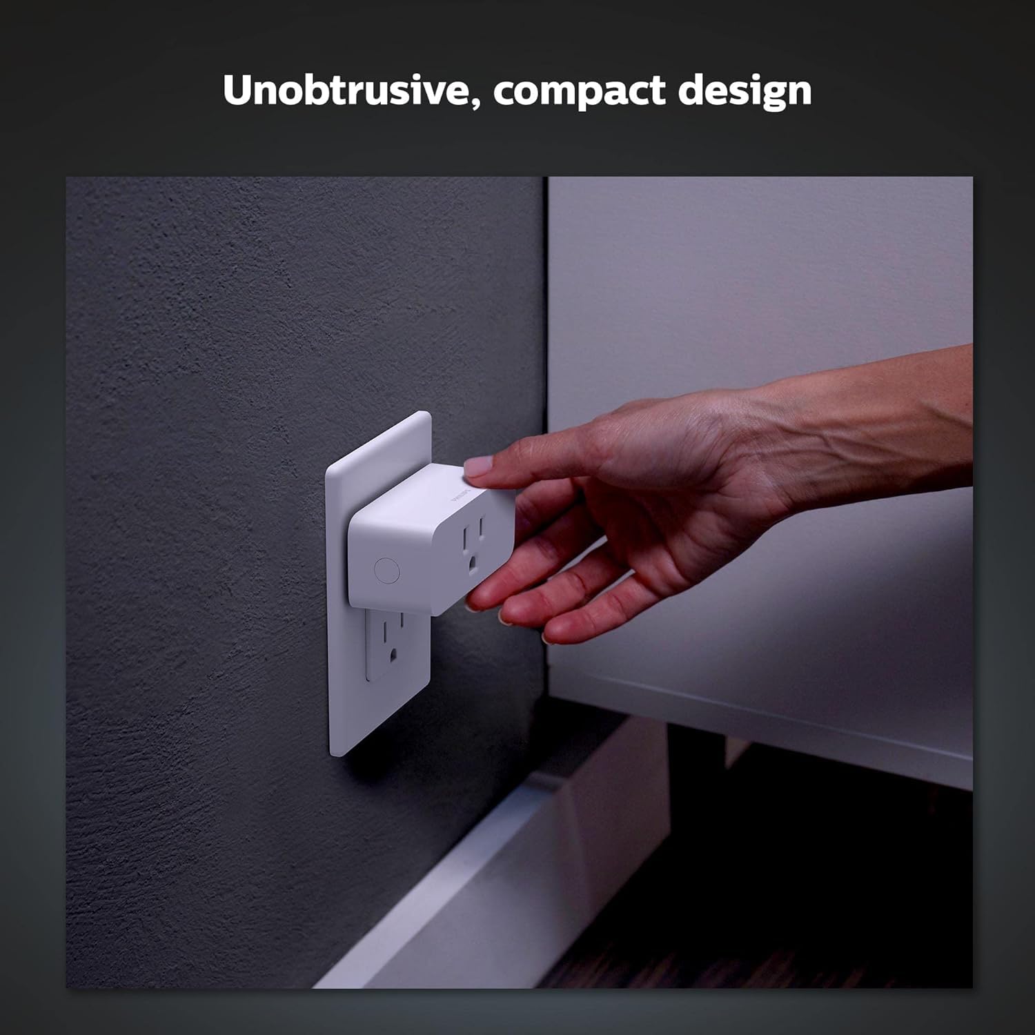 Philips Hue Smart Plug, White - 1 Pack - Turns Any Light Into a S - Philips Hue Official Product View 4
