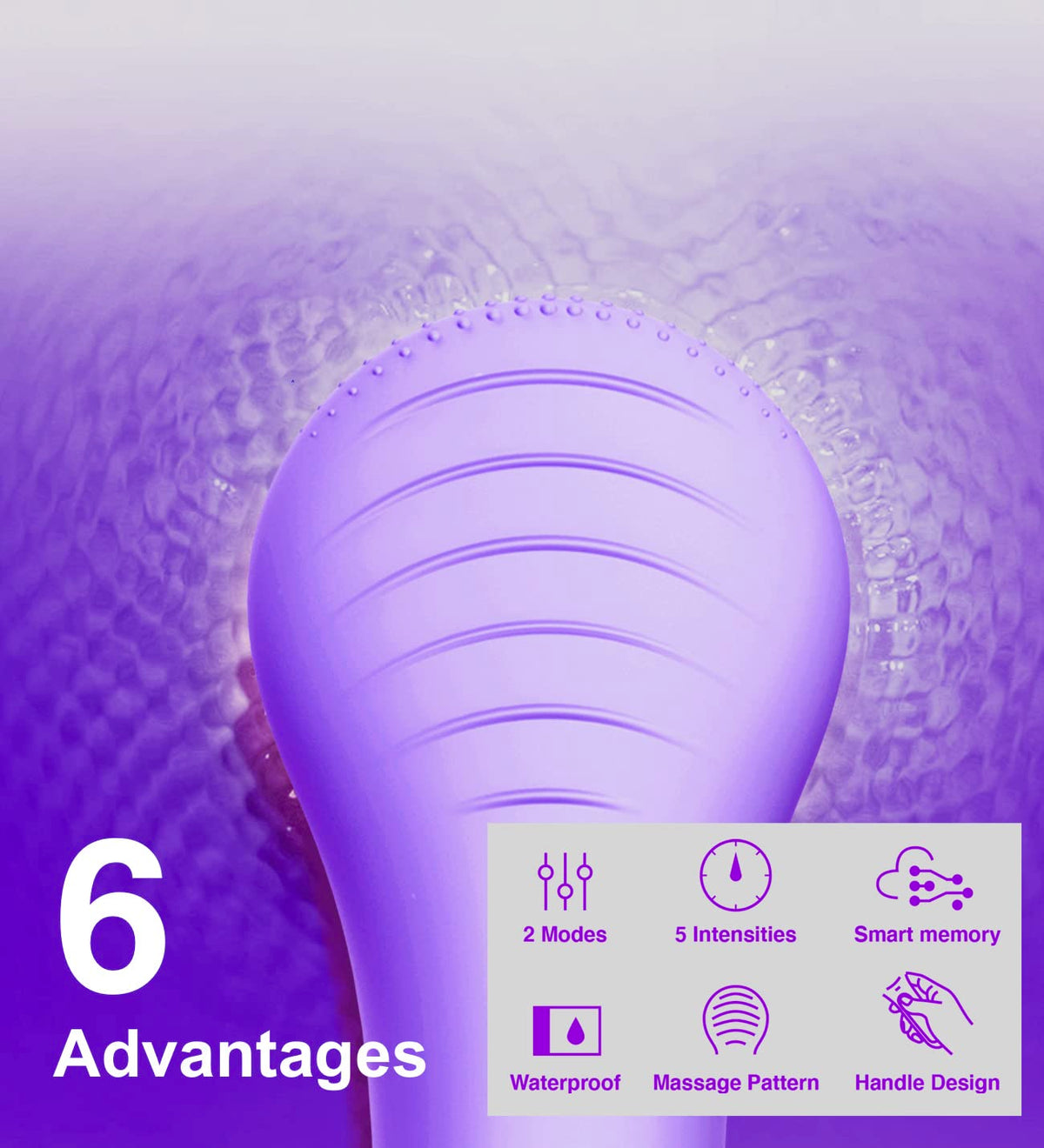 NgraCoola CLIE Facial Cleansing Brush - NågraCoola Official Imagery - 5