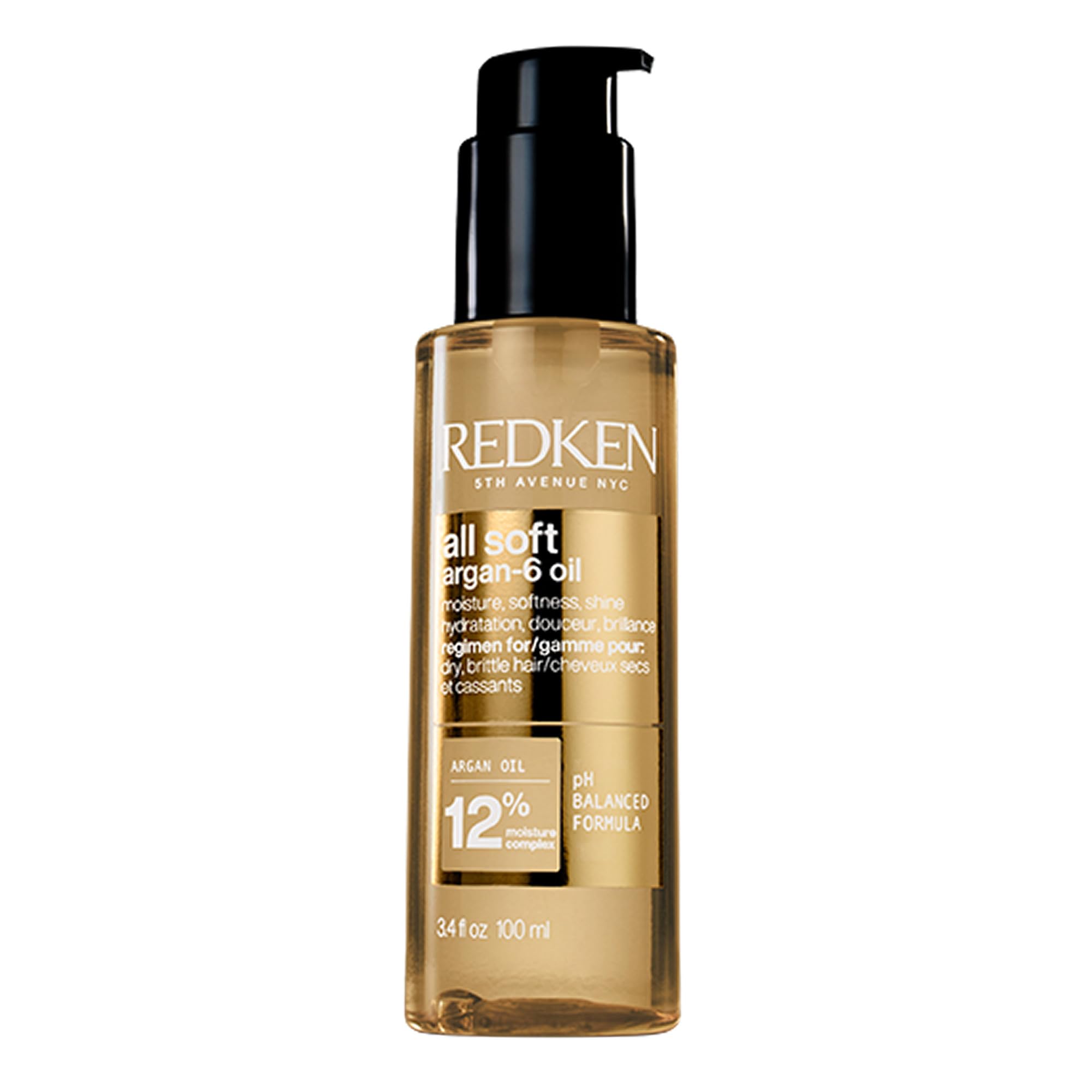 Redken All Soft Argan 6 Hair Oil For Softness Shine - Premium Selection Official Imagery - 2