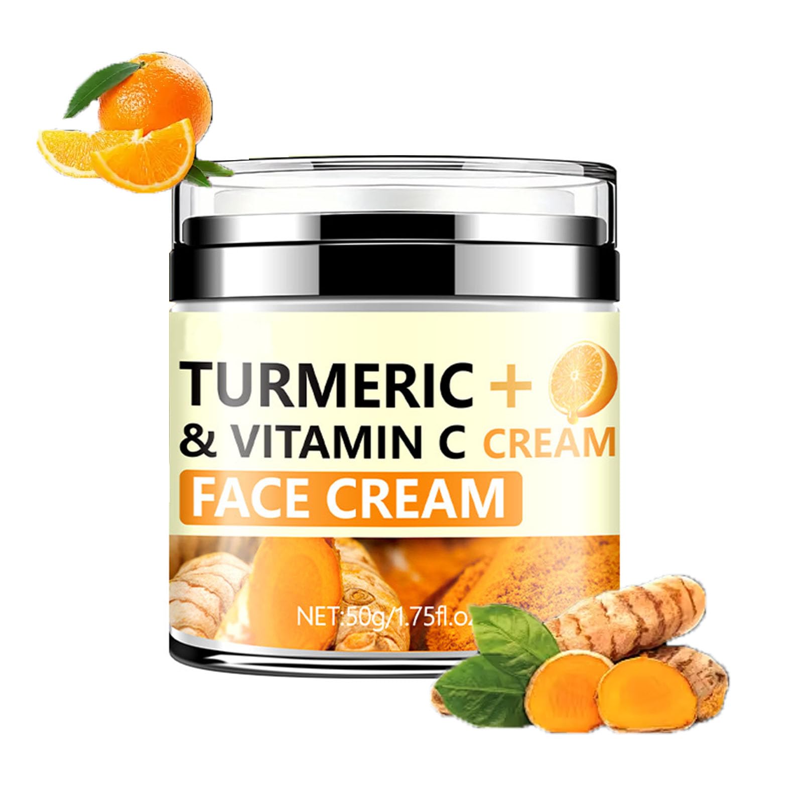 Turmeric Firming Face Cream,Hydrating Anti-wrinkle Tighten Lift - Product Imagery