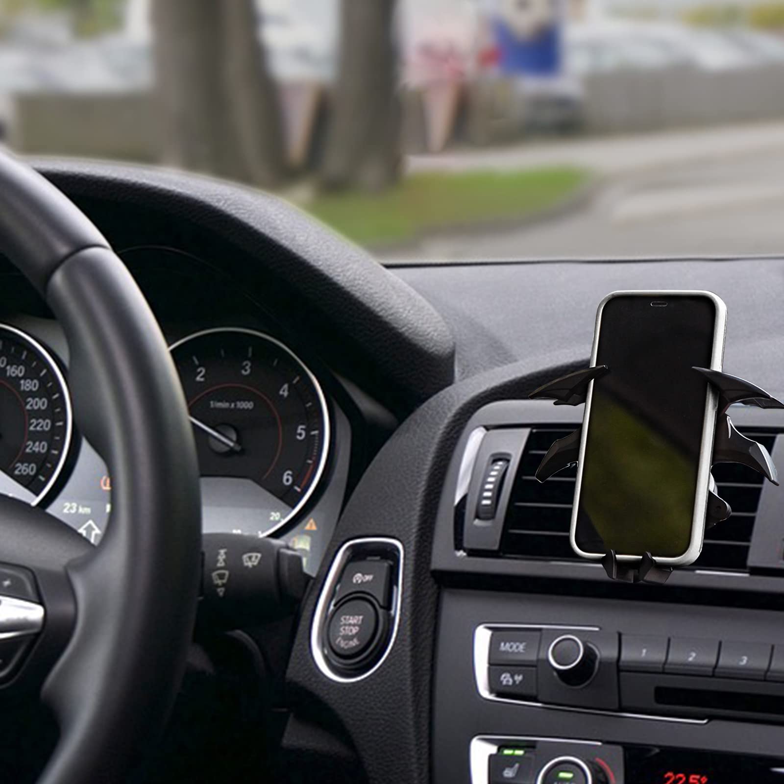 RFSRZ Bat Phone Holder for Car Vent, Cool Accessories, Gifts for Men, Universal - RFSRZ Official Product View 7