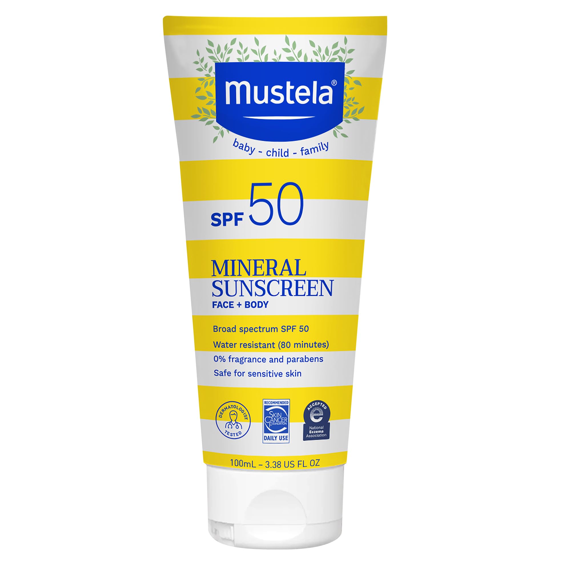 Mustela Baby Mineral Sunscreen Lotion SPF 50 Broad Spectrum - Premium Selection Official Imagery - 2