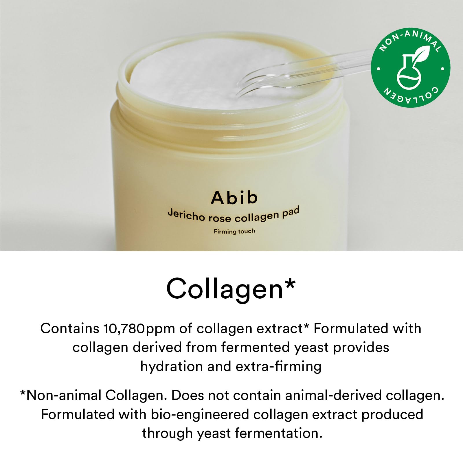Abib Jericho Rose Non-animal Collagen Pad Firming Touch 60pads - Abib