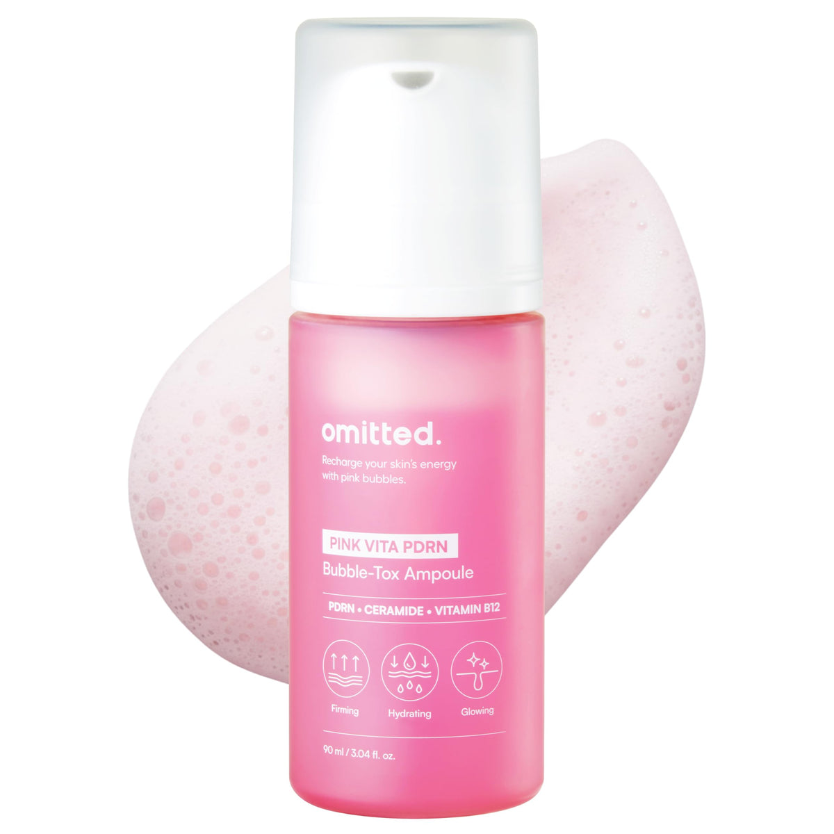 Pink Vitamin PDRN Bubble Serum Skin Barrier Hydration Cica 3 - Omitted Official Imagery - 2