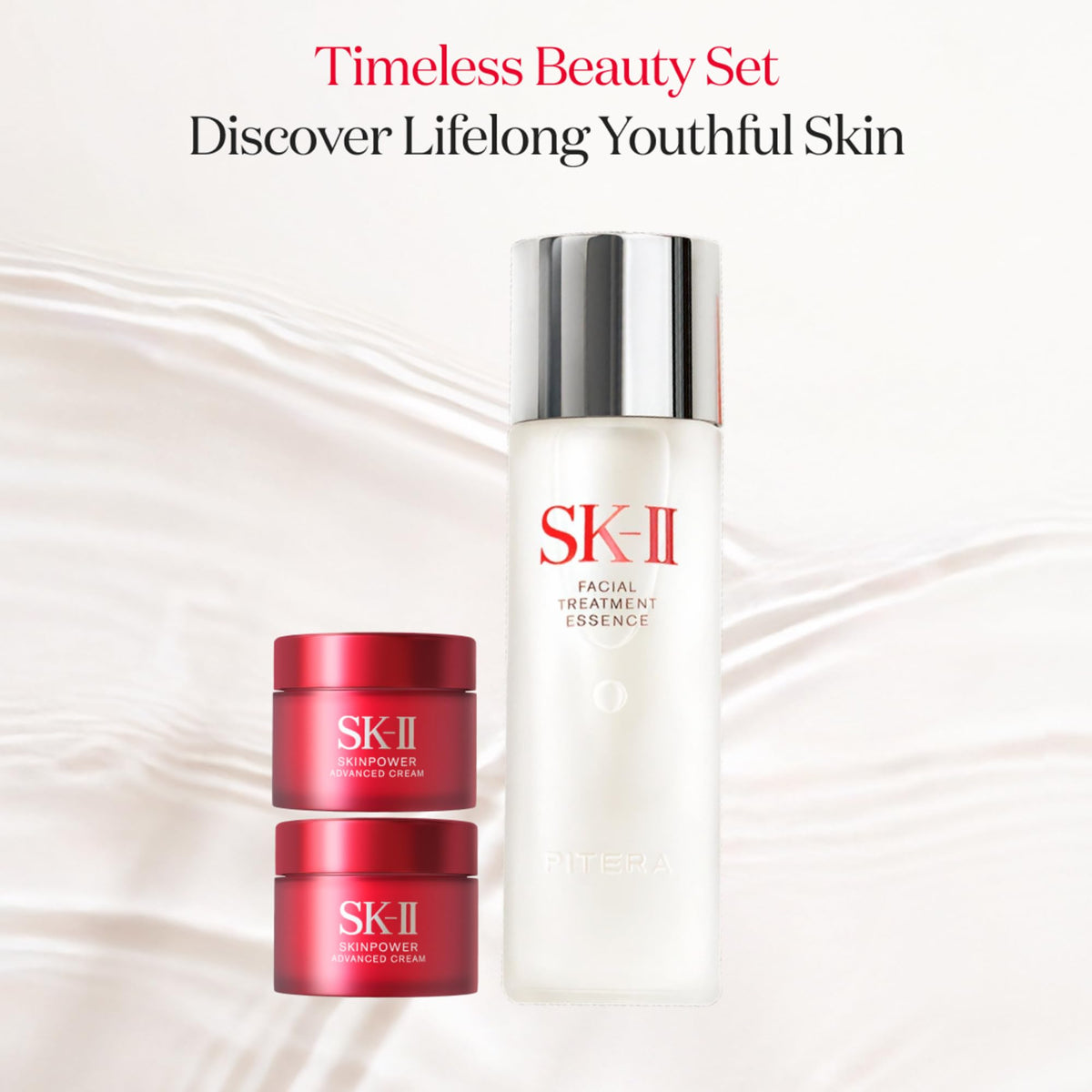 SK II Timeless Beauty Skin Care Set - Premium Selection Official Imagery - 3